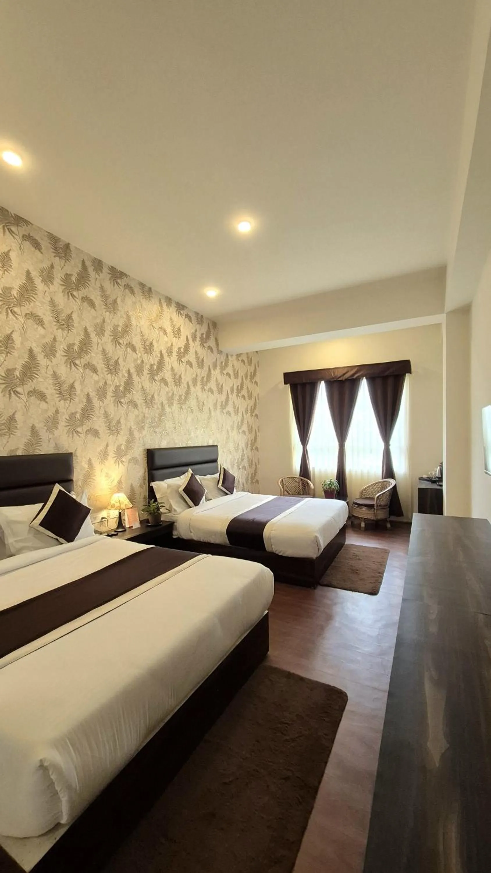 Bed in Hotel Mazong Crest