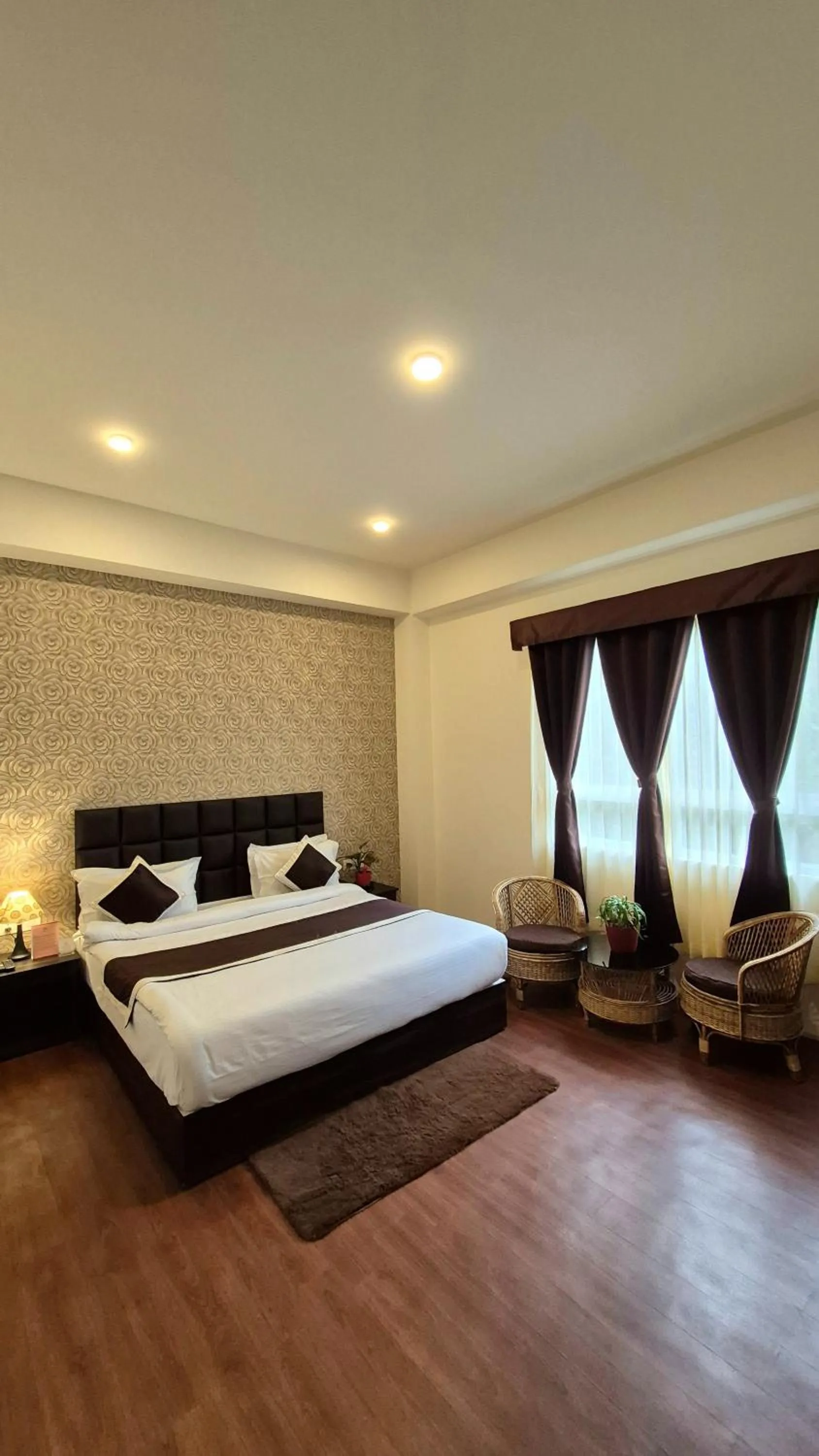 Bed in Hotel Mazong Crest