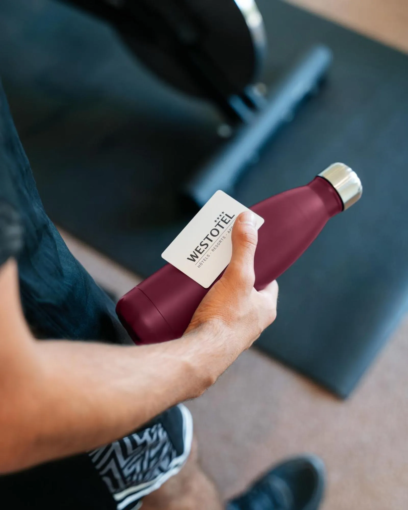 Fitness centre/facilities in Westotel Life Nantes Carquefou