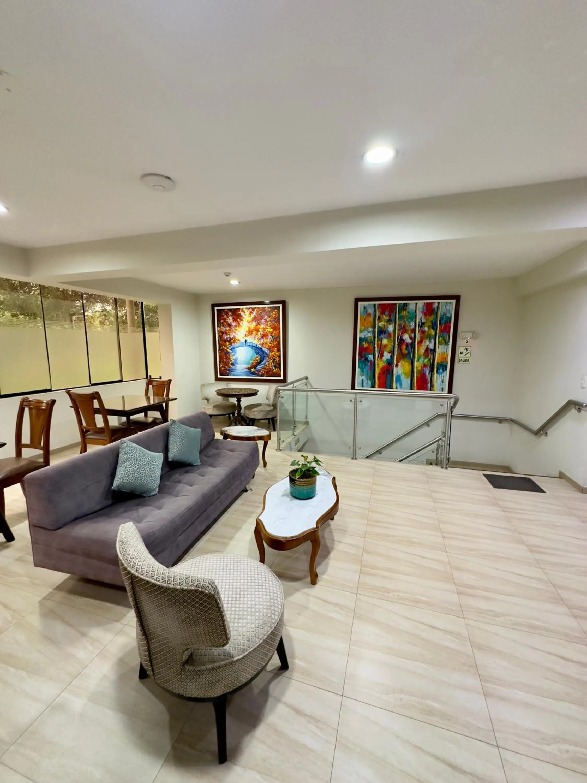 Living room in Hotel Esencia Suites