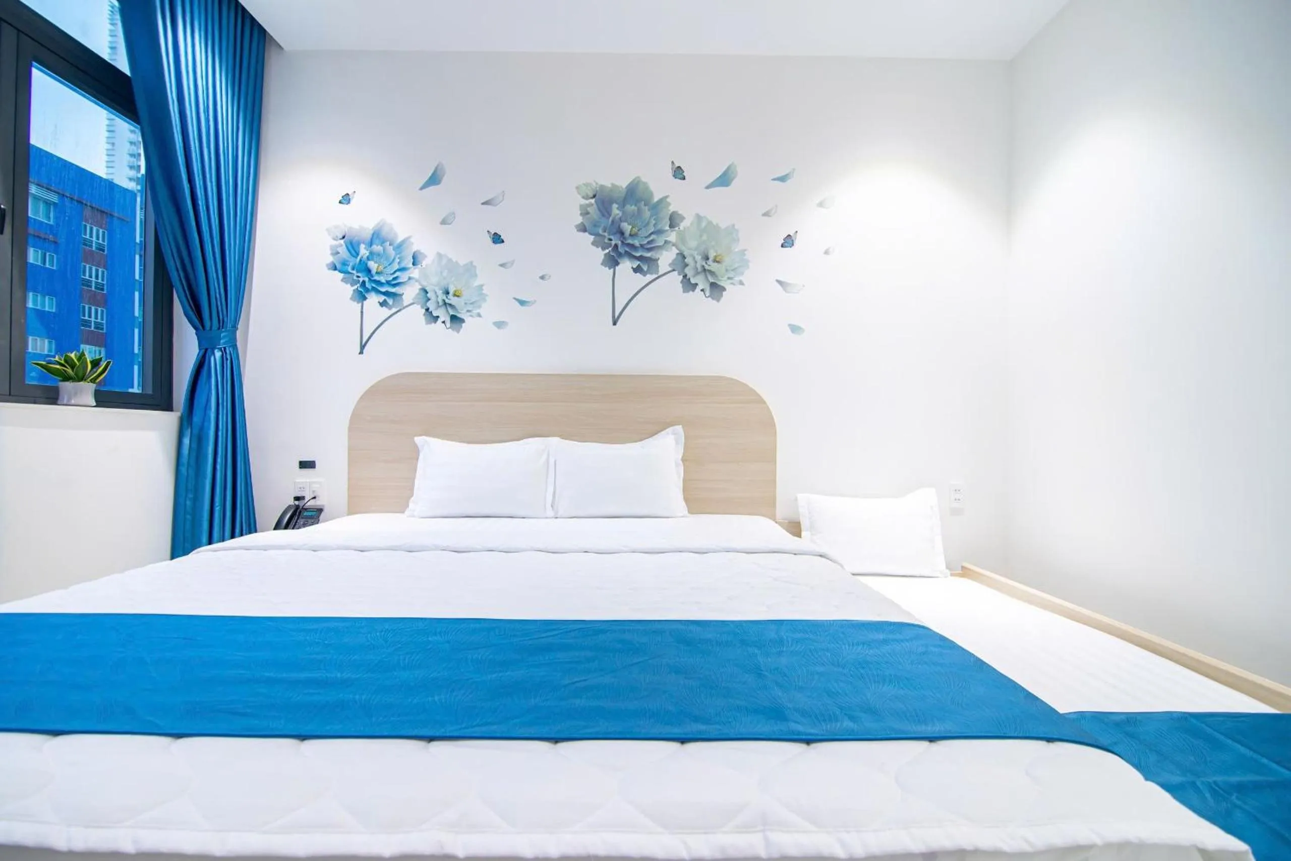 Bed in Bin Bin Hotel 14 Near Vstar School D7