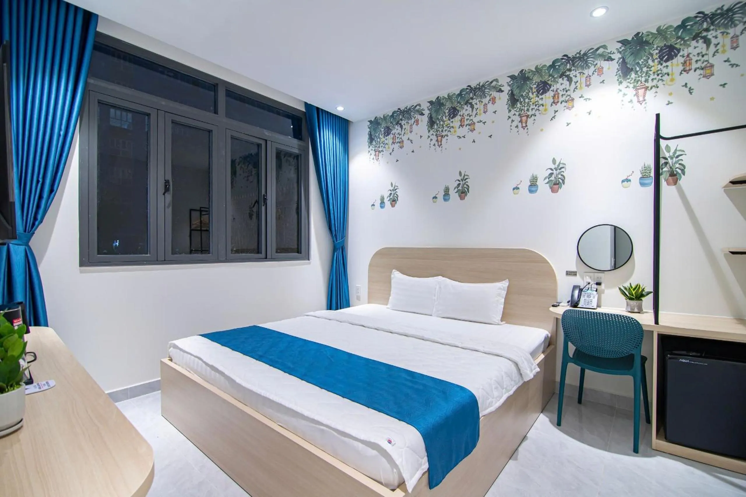 Bed in Bin Bin Hotel 14 Near Vstar School D7