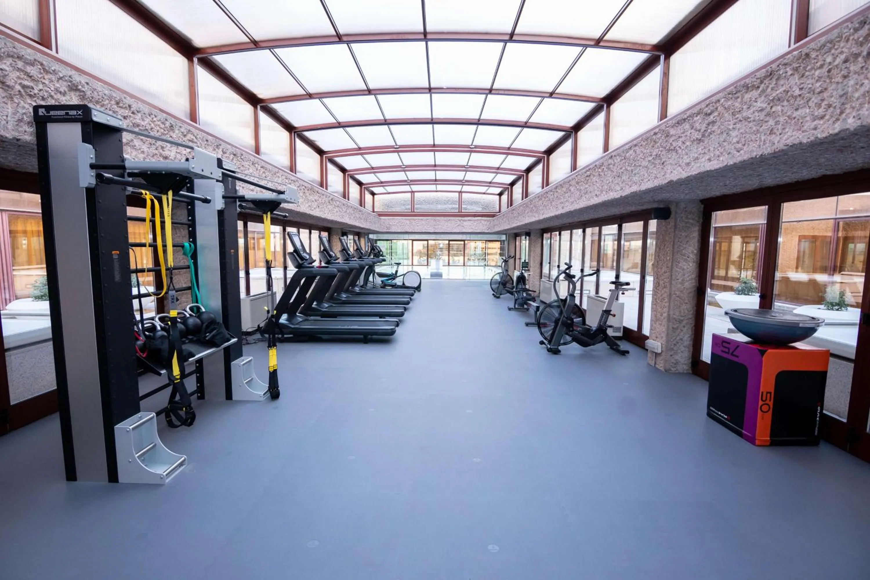 Fitness centre/facilities in Hilton Madrid Airport