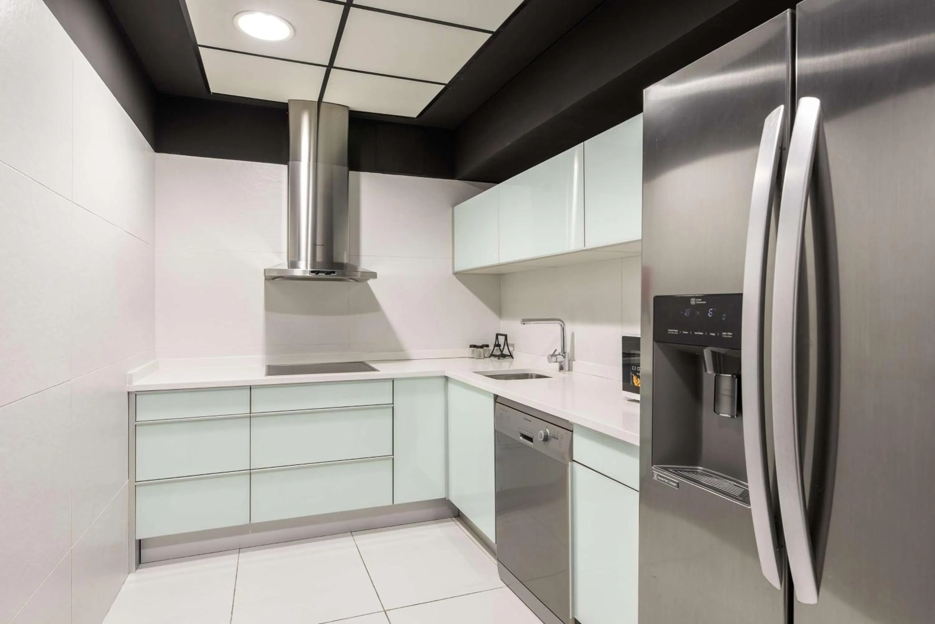 Kitchen or kitchenette in Hilton Madrid Airport