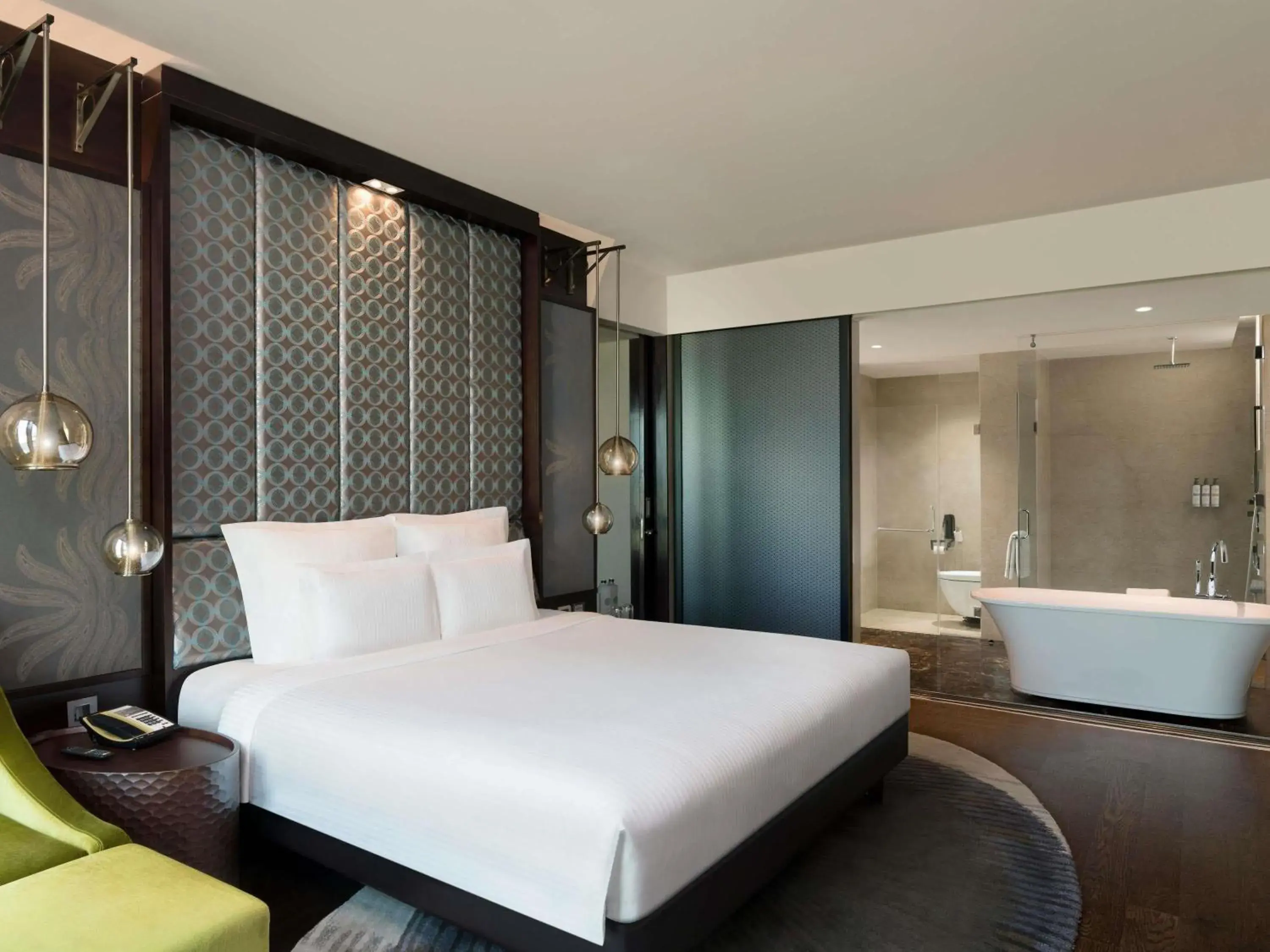 Superior King Suite with 20% discount on food, beverages, spa and laundry | Complimentary one way airport transfer | Lounge access and cocktail hours - single occupancy in Pullman New Delhi Aerocity Superior King Suite with 20% discount on food, beverages, spa and laundry | Complimentary one way airport transfer | Lounge access and cocktail hours - single occupancy in Pullman New Delhi Aerocity