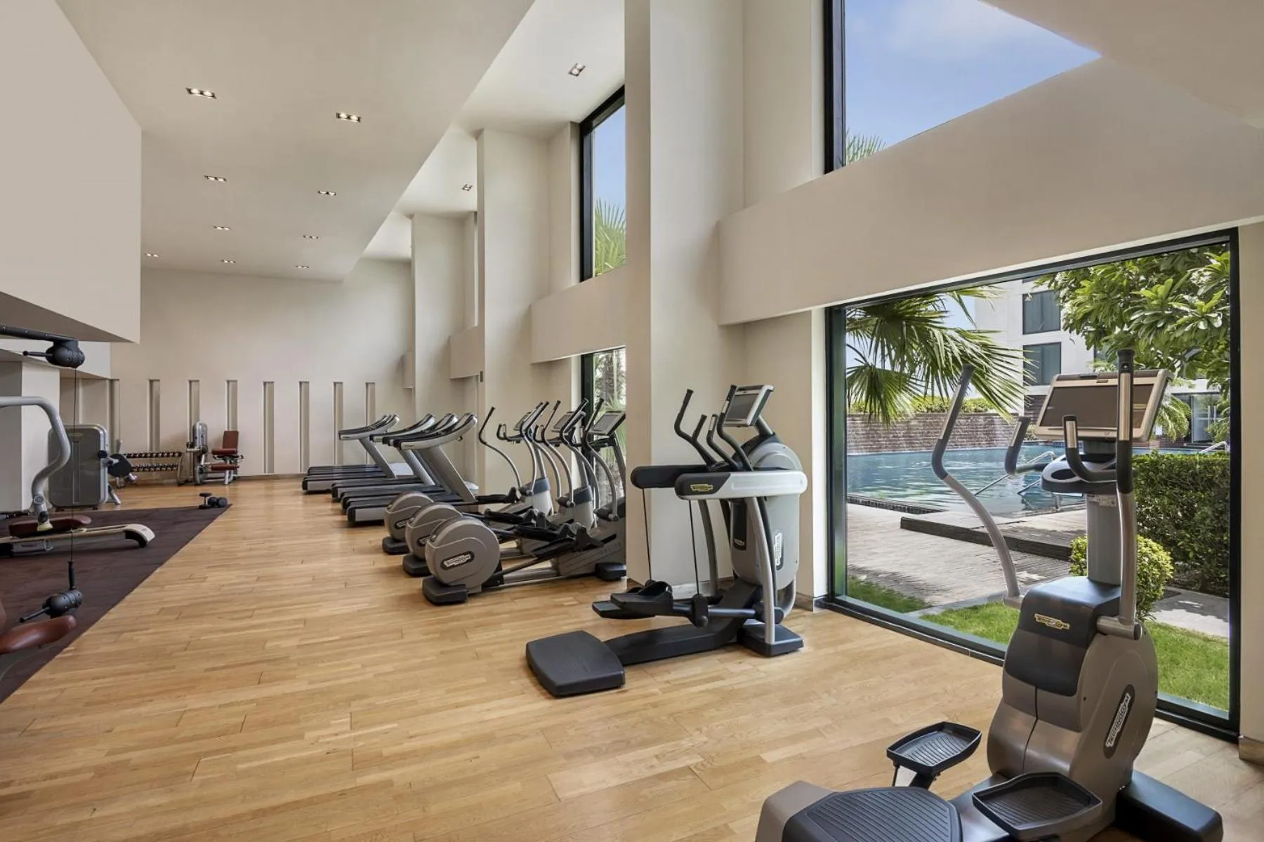 Fitness centre/facilities in Pullman New Delhi Aerocity