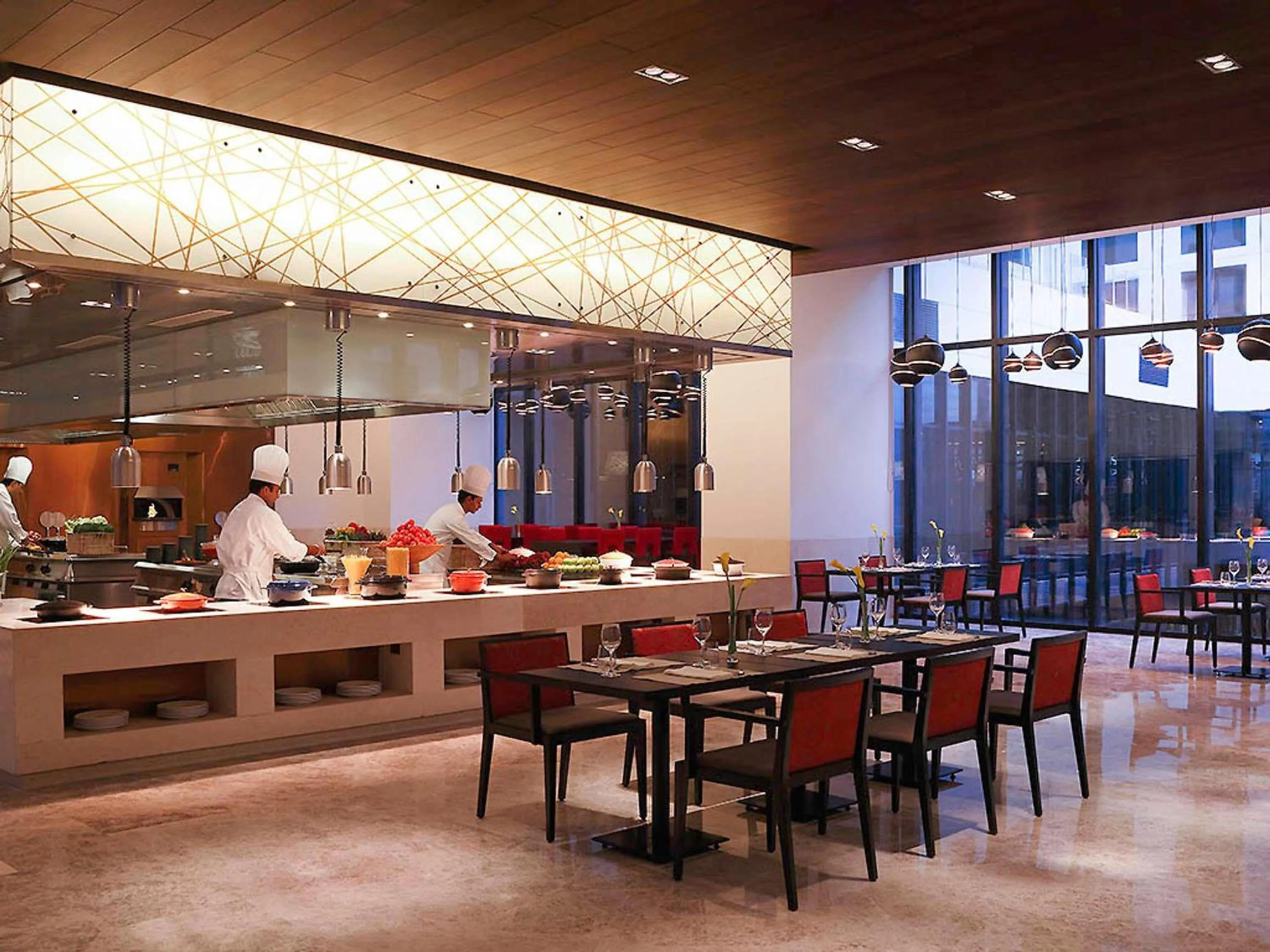 Restaurant/places to eat in Novotel New Delhi Aerocity