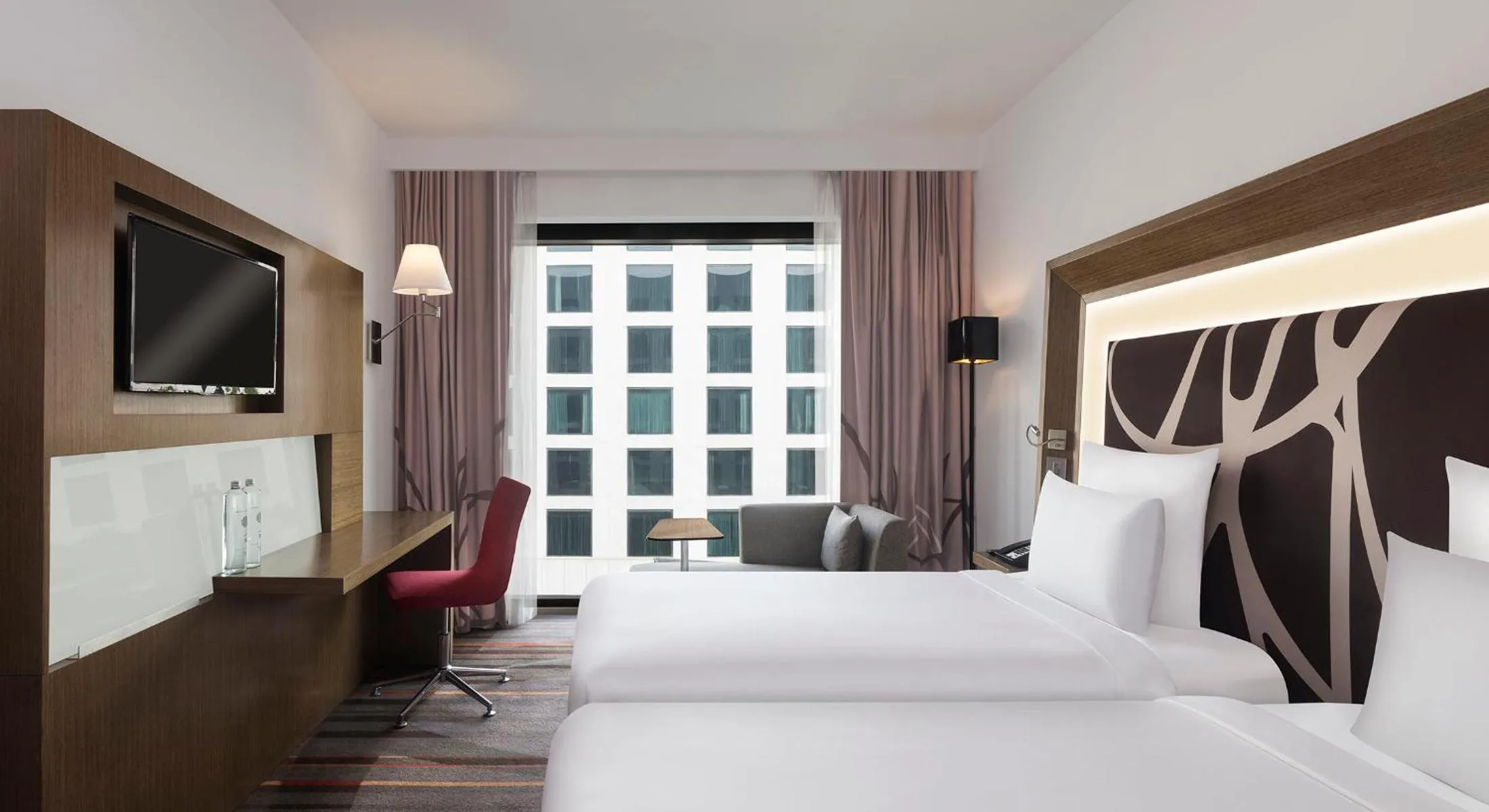 Bedroom, Bed in Novotel New Delhi Aerocity