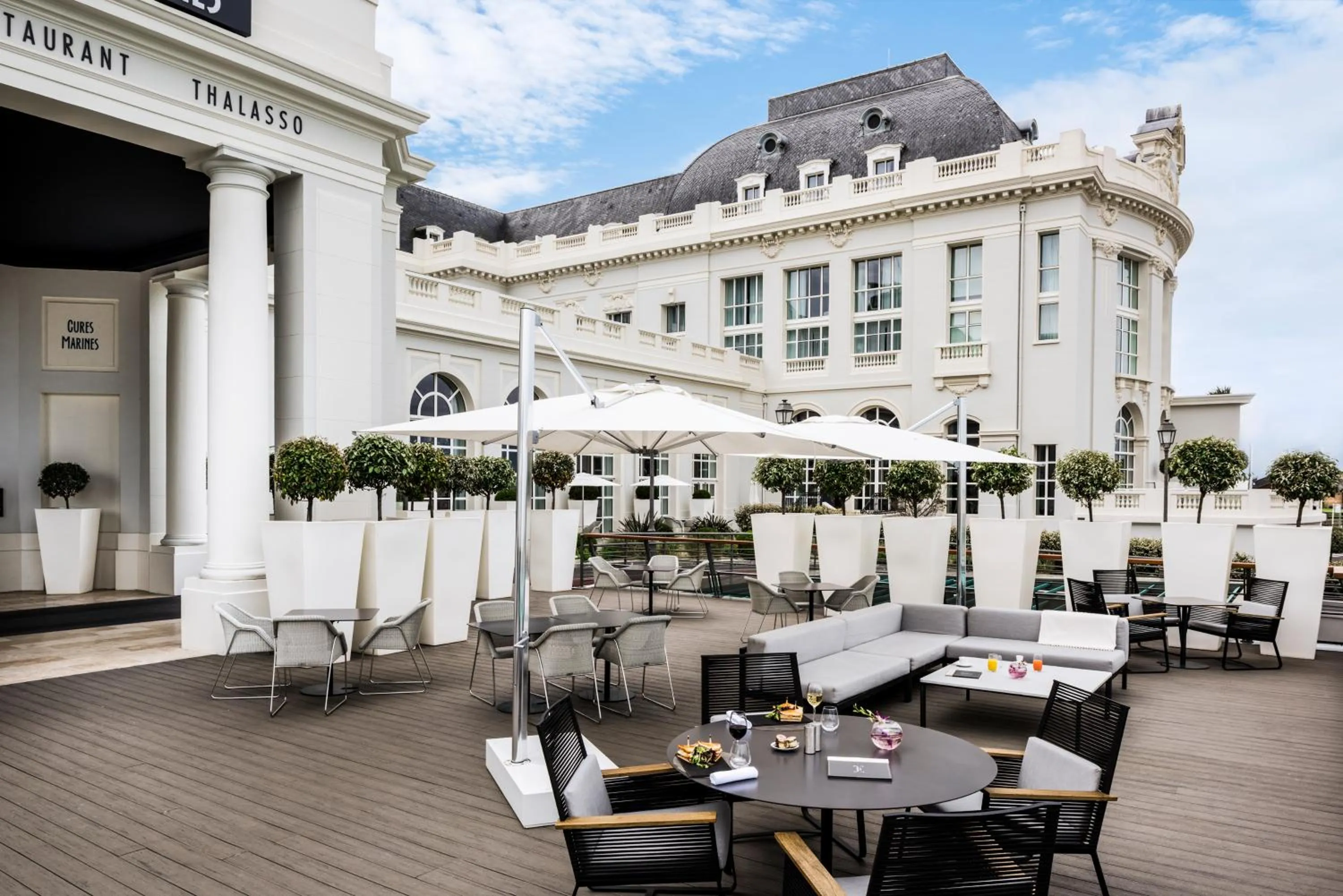 Property building in Cures Marines Hotel Thalasso & Spa Trouville - MGallery Collection