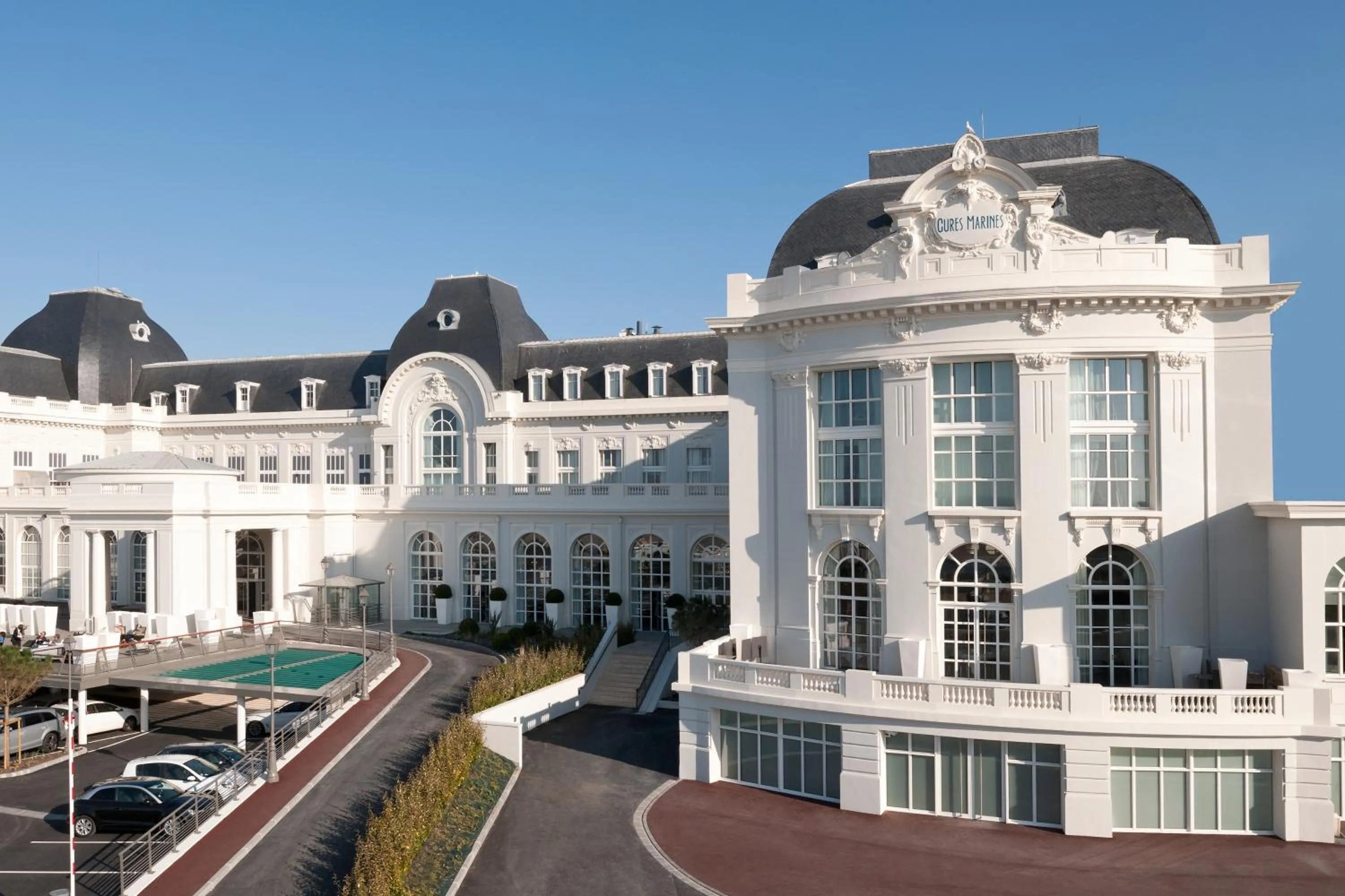 Property building in Cures Marines Hotel Thalasso & Spa Trouville - MGallery Collection