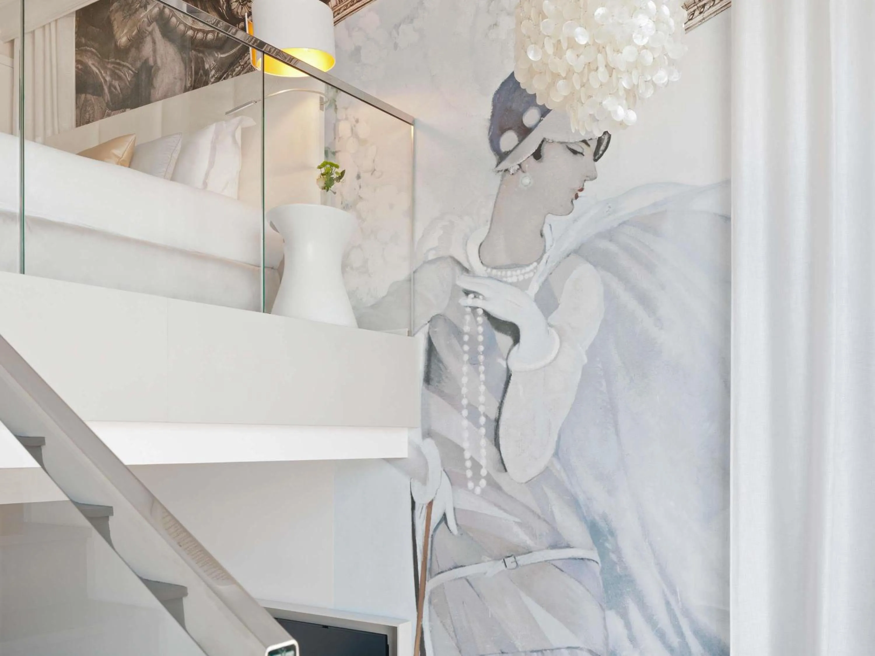 Bedroom, Bed in Cures Marines Hotel Thalasso & Spa Trouville - MGallery Collection