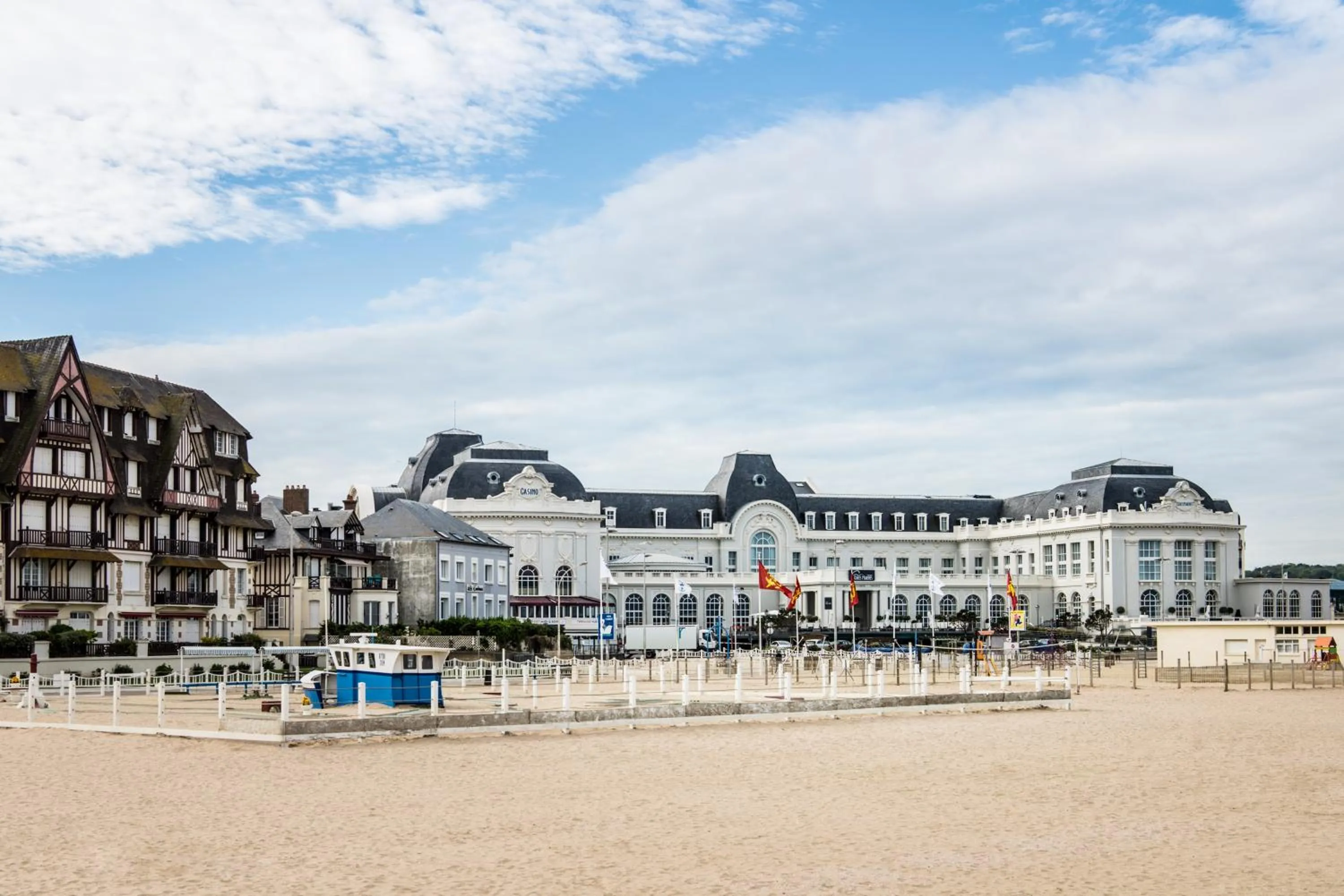 Property building in Cures Marines Hotel Thalasso & Spa Trouville - MGallery Collection