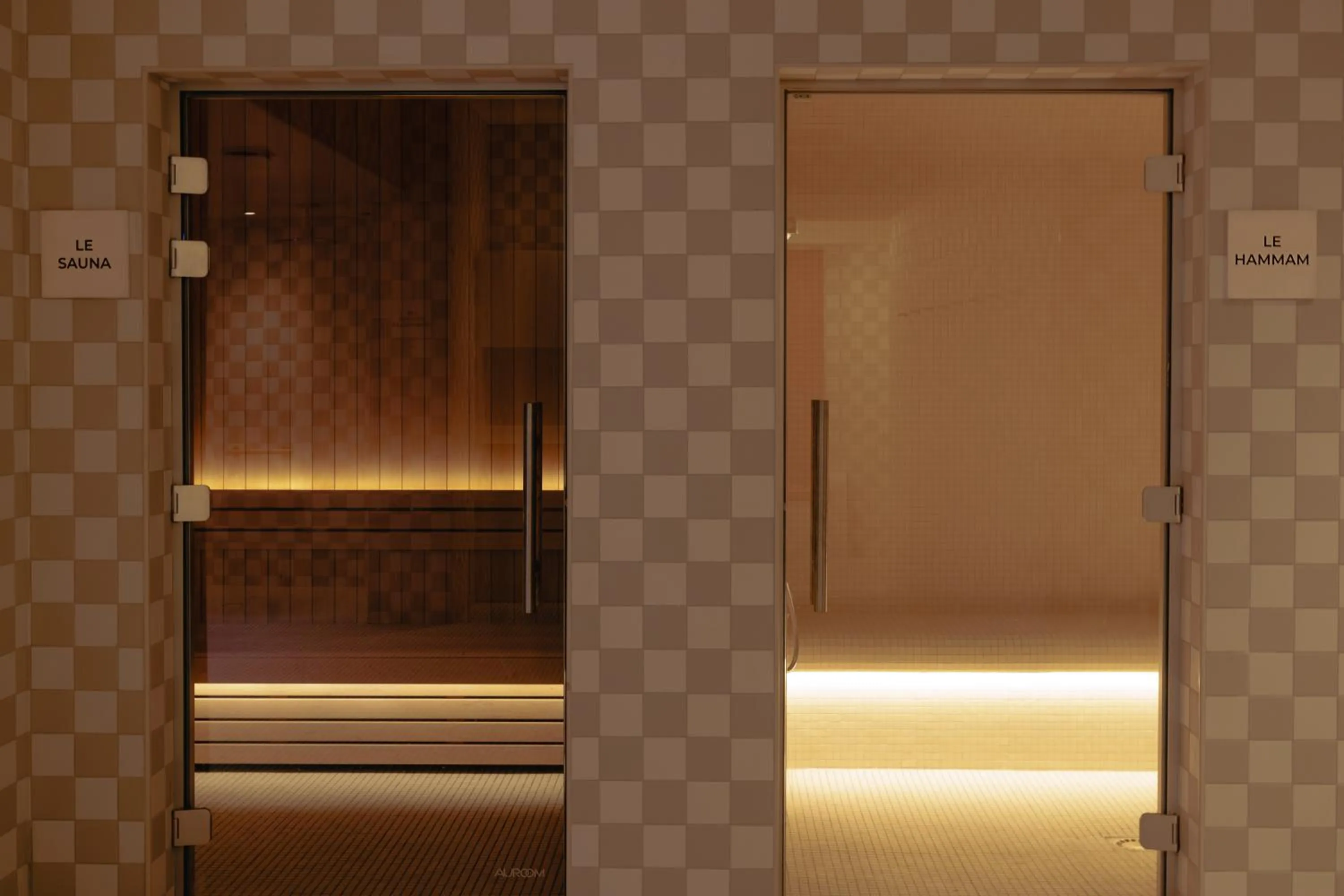 Sauna in Cures Marines Hotel Thalasso & Spa Trouville - MGallery Collection