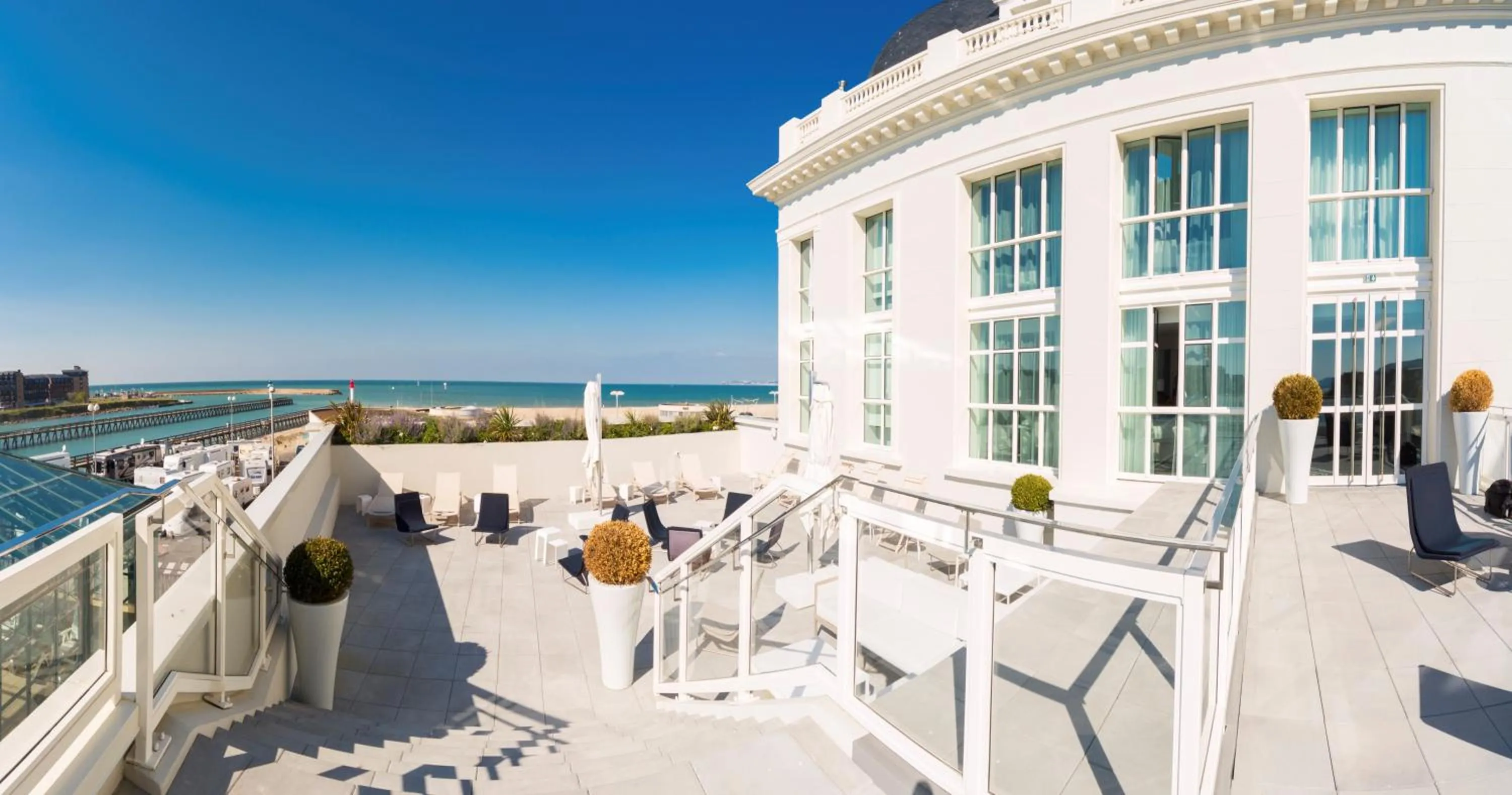 Property building in Cures Marines Hotel Thalasso & Spa Trouville - MGallery Collection