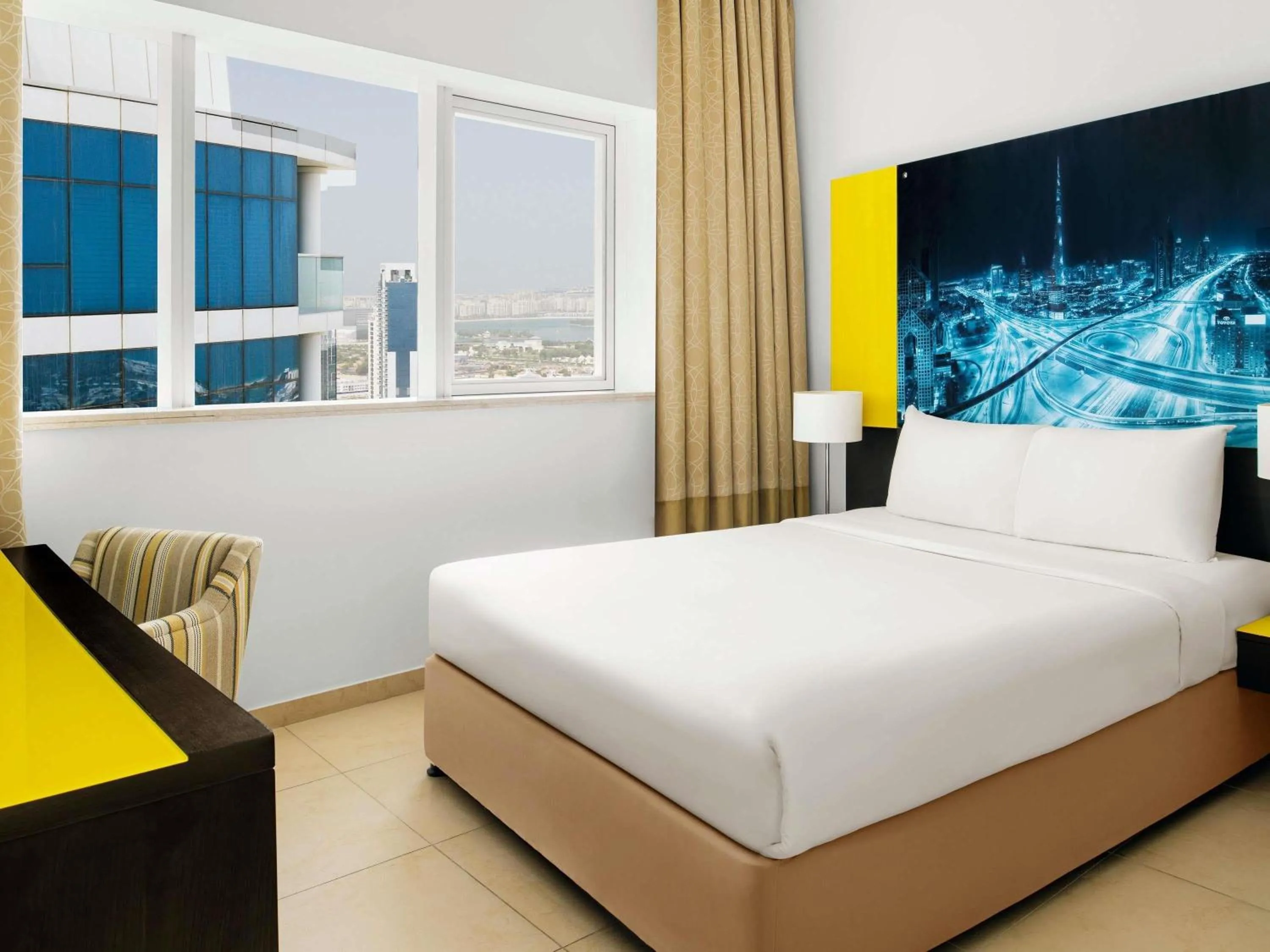 Bedroom, Bed in Adagio Premium Dubai Al Barsha
