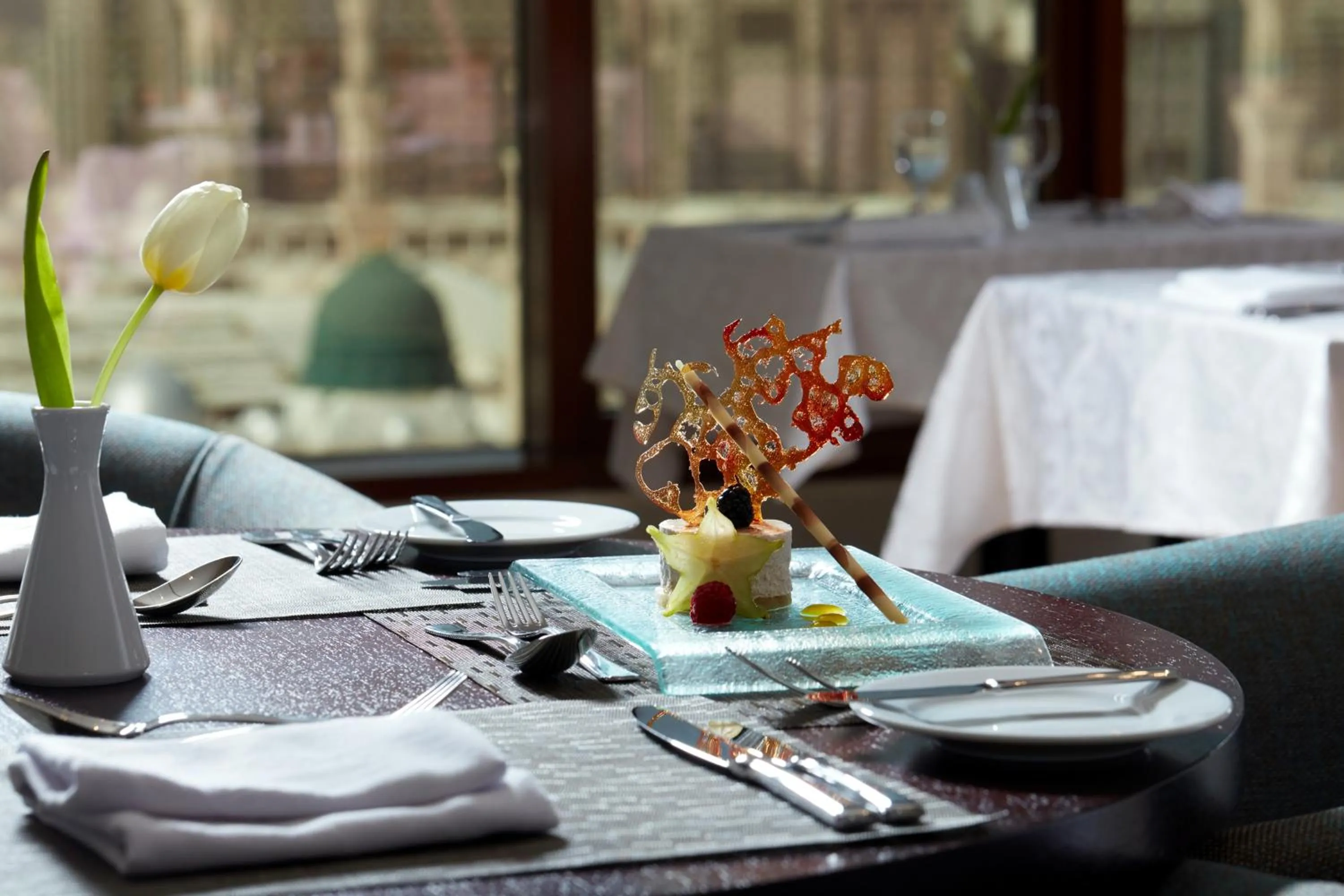Food close-up in Zamzam Pullman Madina