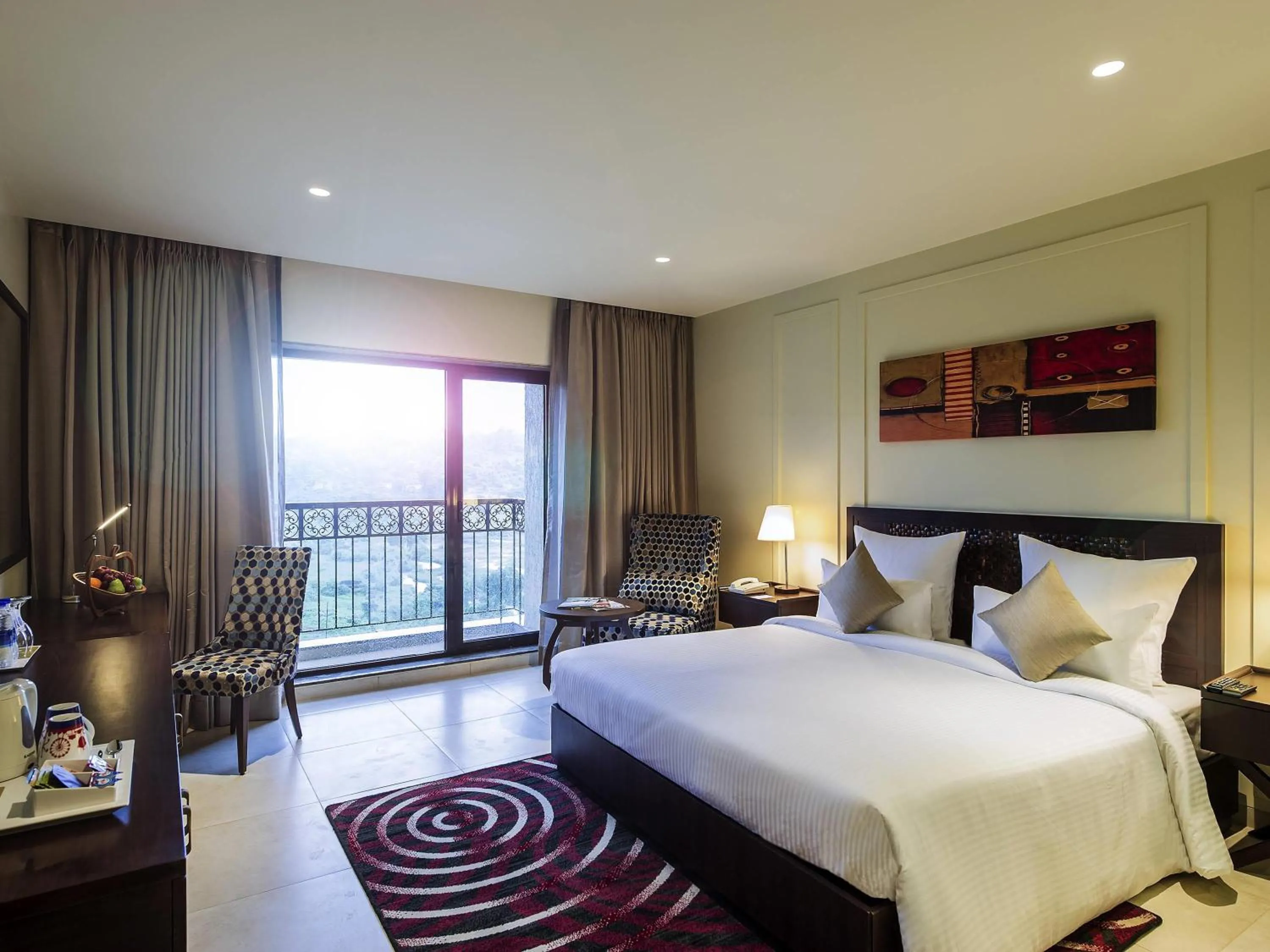 Bedroom, Bed in Novotel Imagicaa Khopoli
