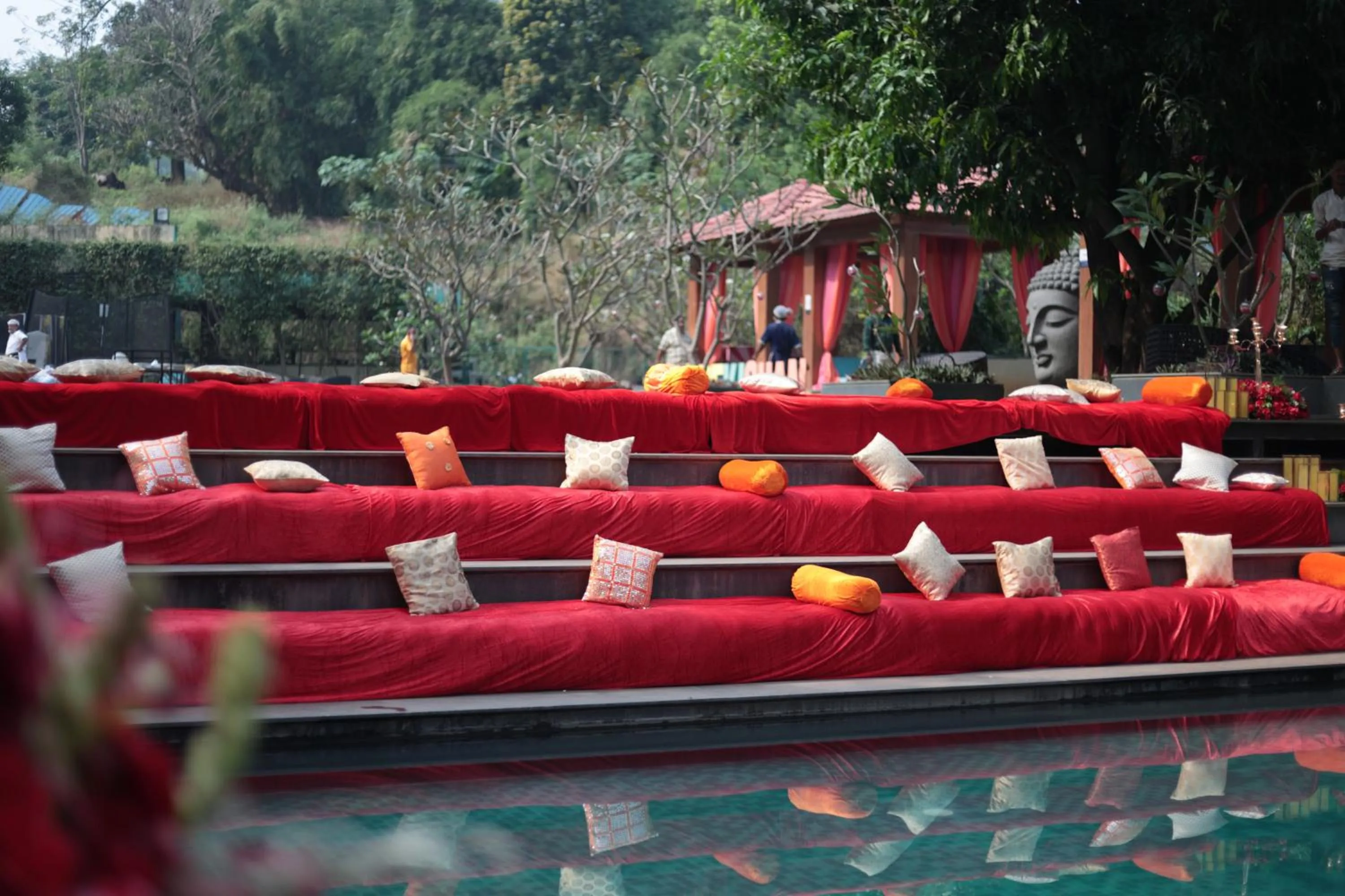 Swimming pool in Novotel Imagicaa Khopoli