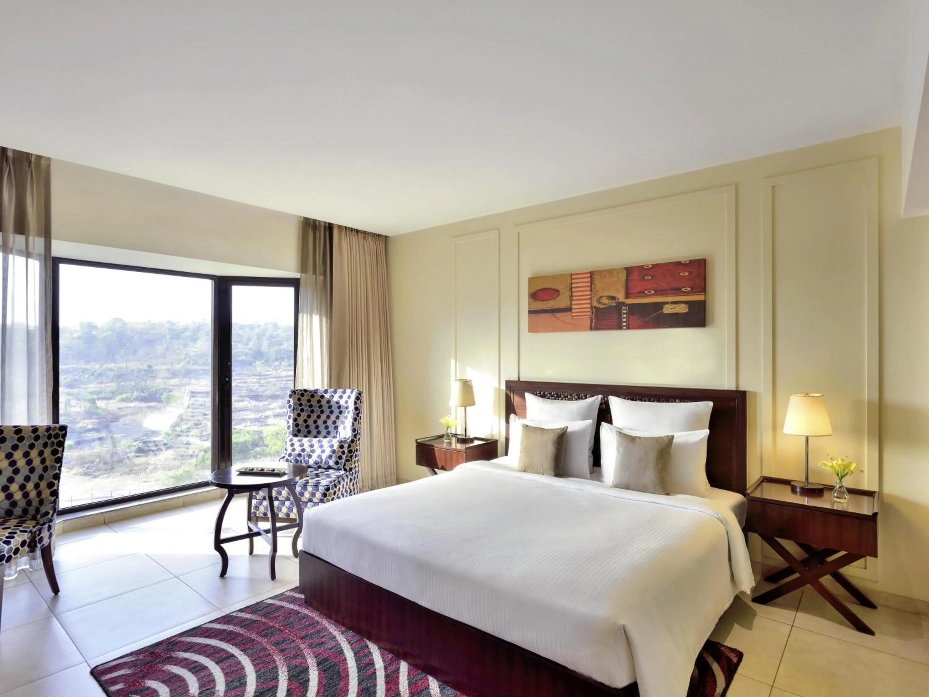 Deluxe King Room with Complimentary one free ticket for Trampoline Park at Imagicaa per room per stay and 20% discount on Food and Beverage in Novotel Imagicaa Khopoli