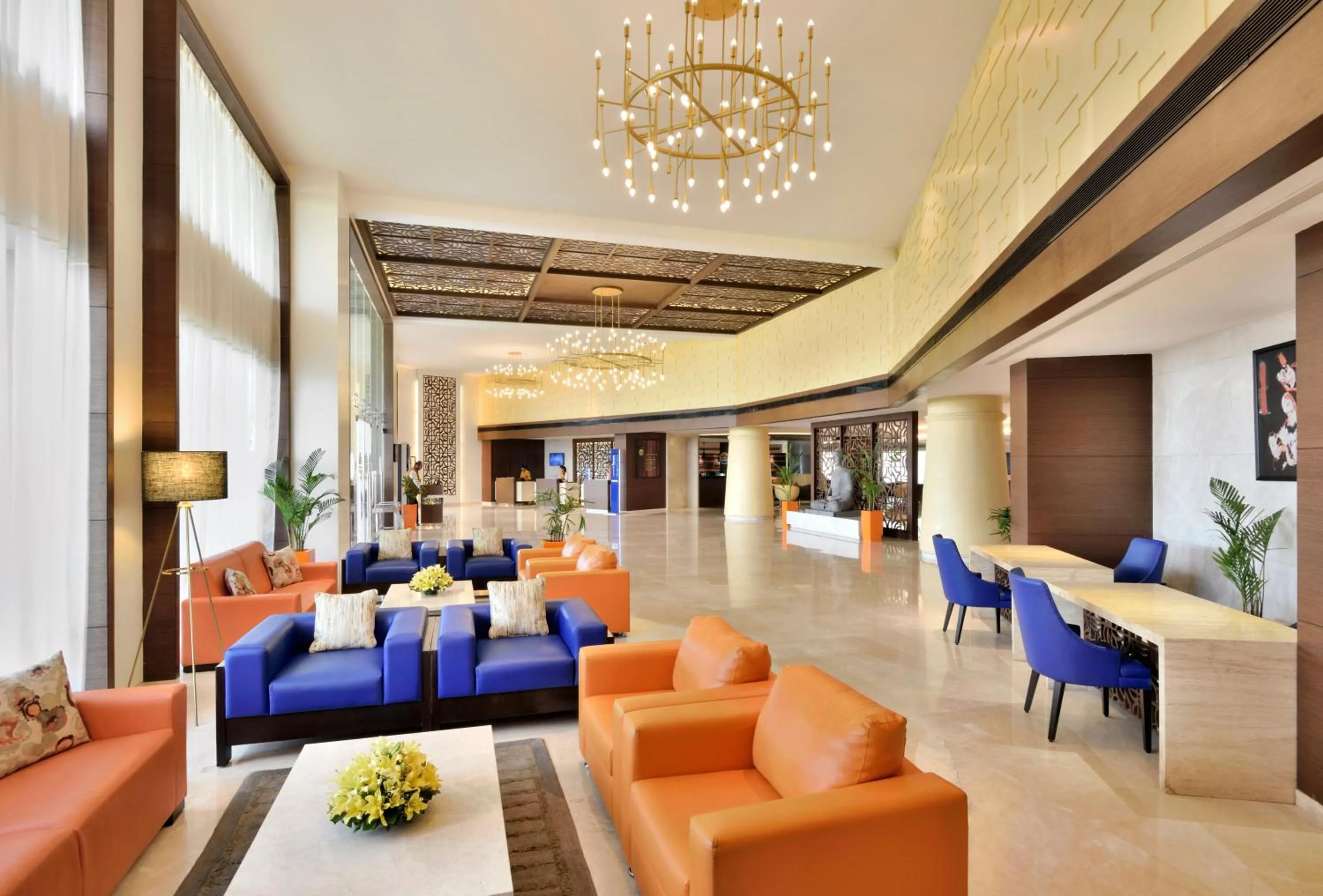 Lobby or reception in Novotel Imagicaa Khopoli