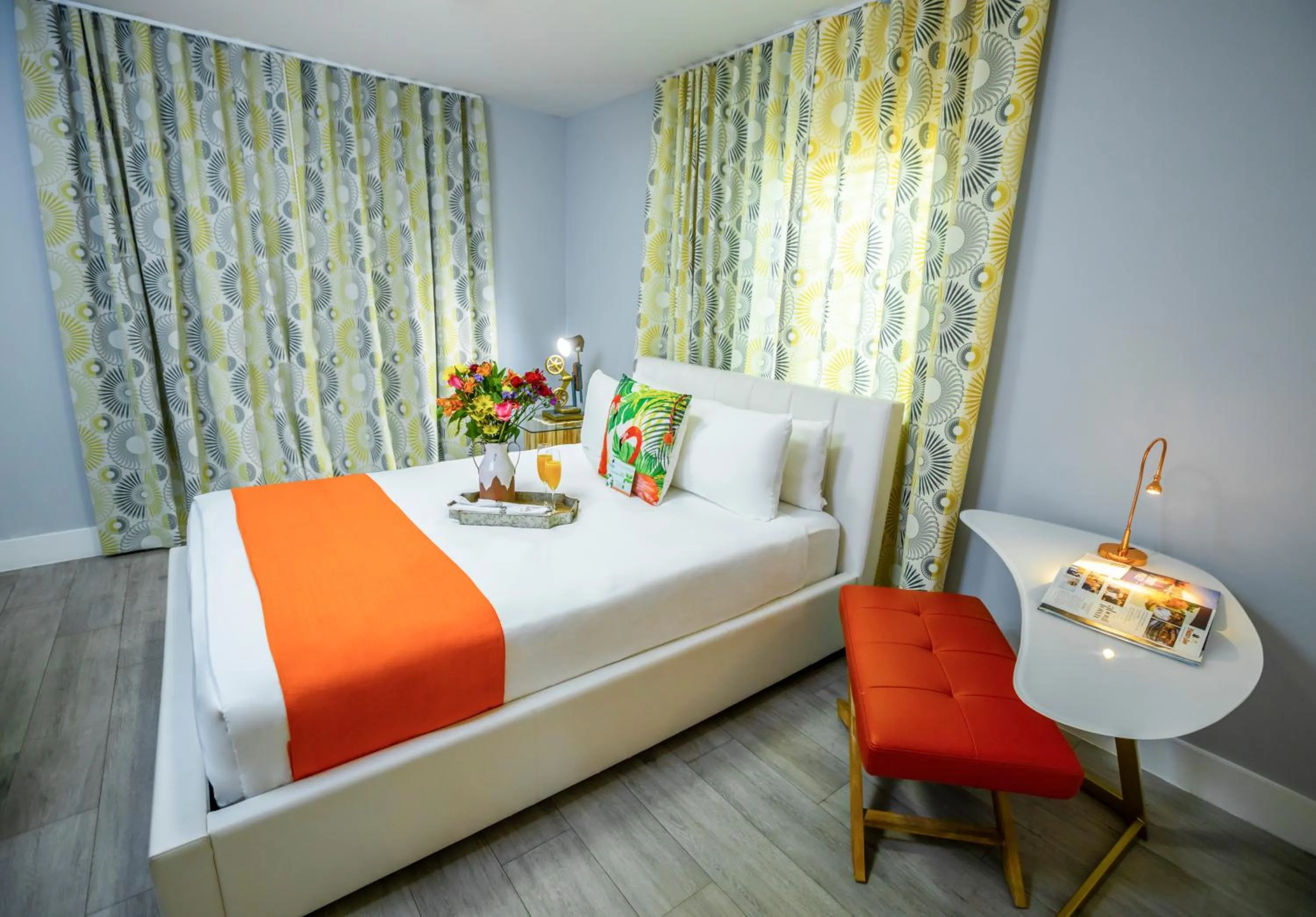 Bed in Seaside All Suites Hotel