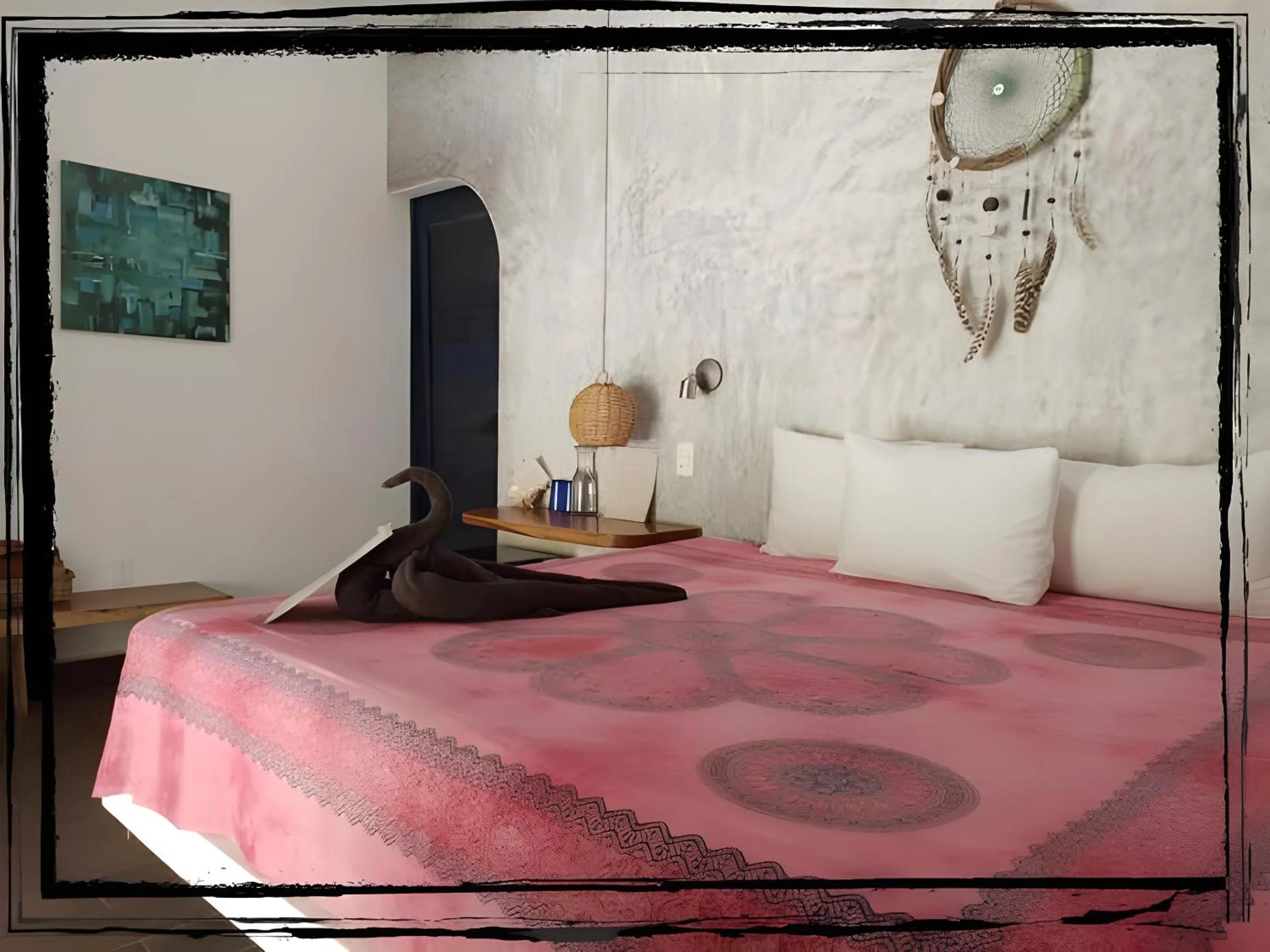 Bedroom, Bed in Zamunda Garden View