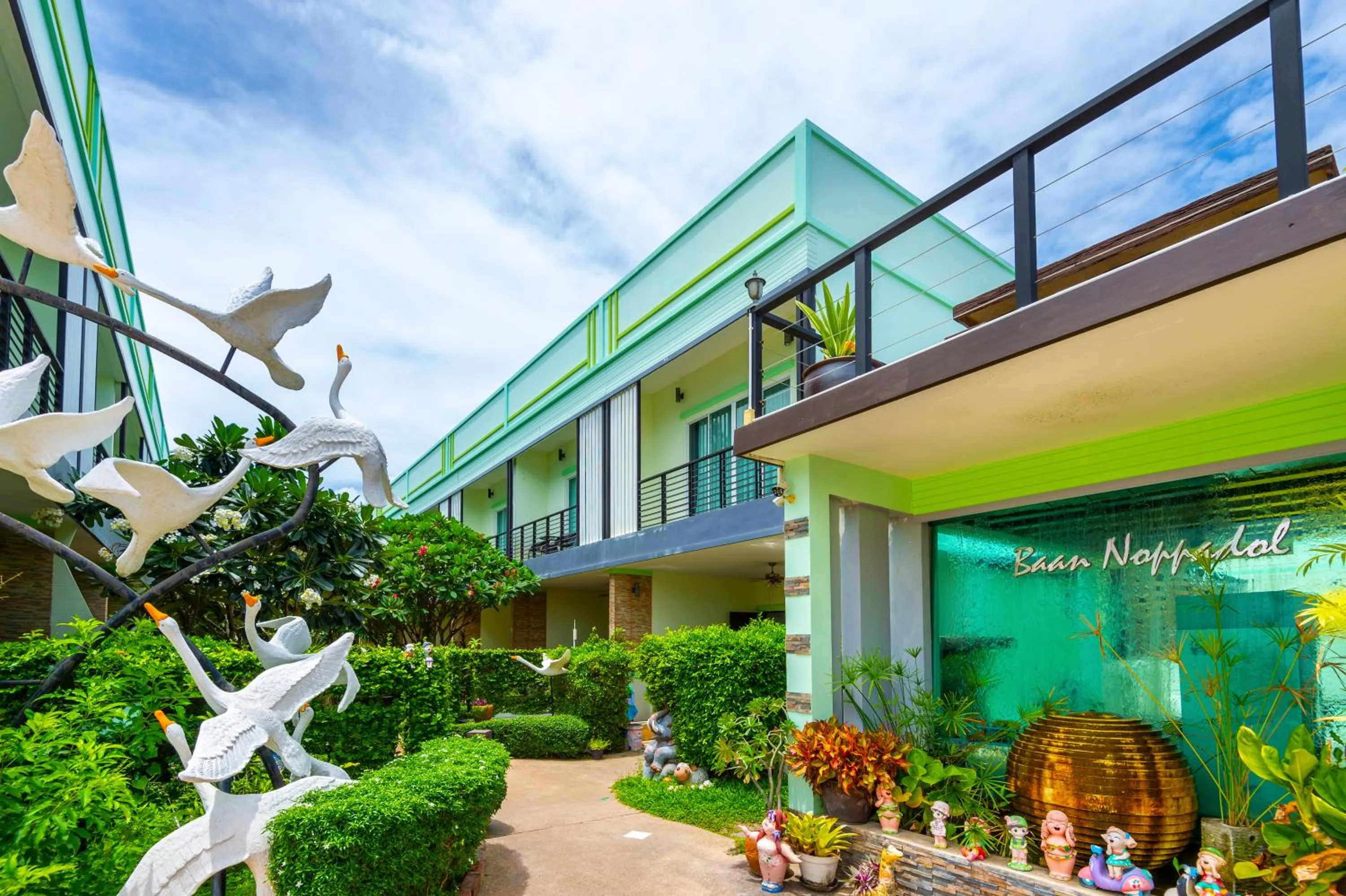 Facade/entrance in Baan Noppadol Hua Hin Resort