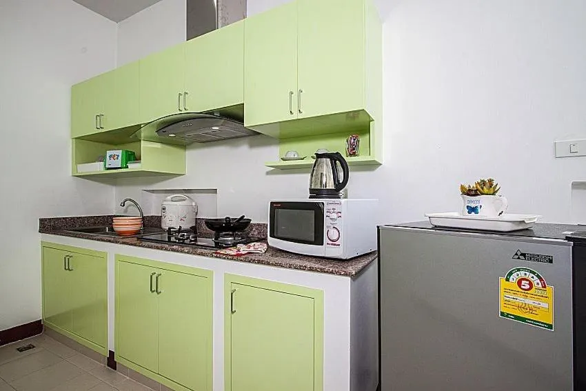 Kitchen or kitchenette in Baan Noppadol Hua Hin Resort