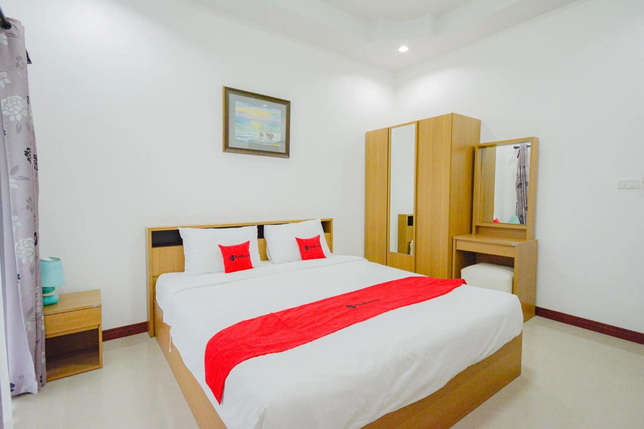 Bed in Baan Noppadol Hua Hin Resort