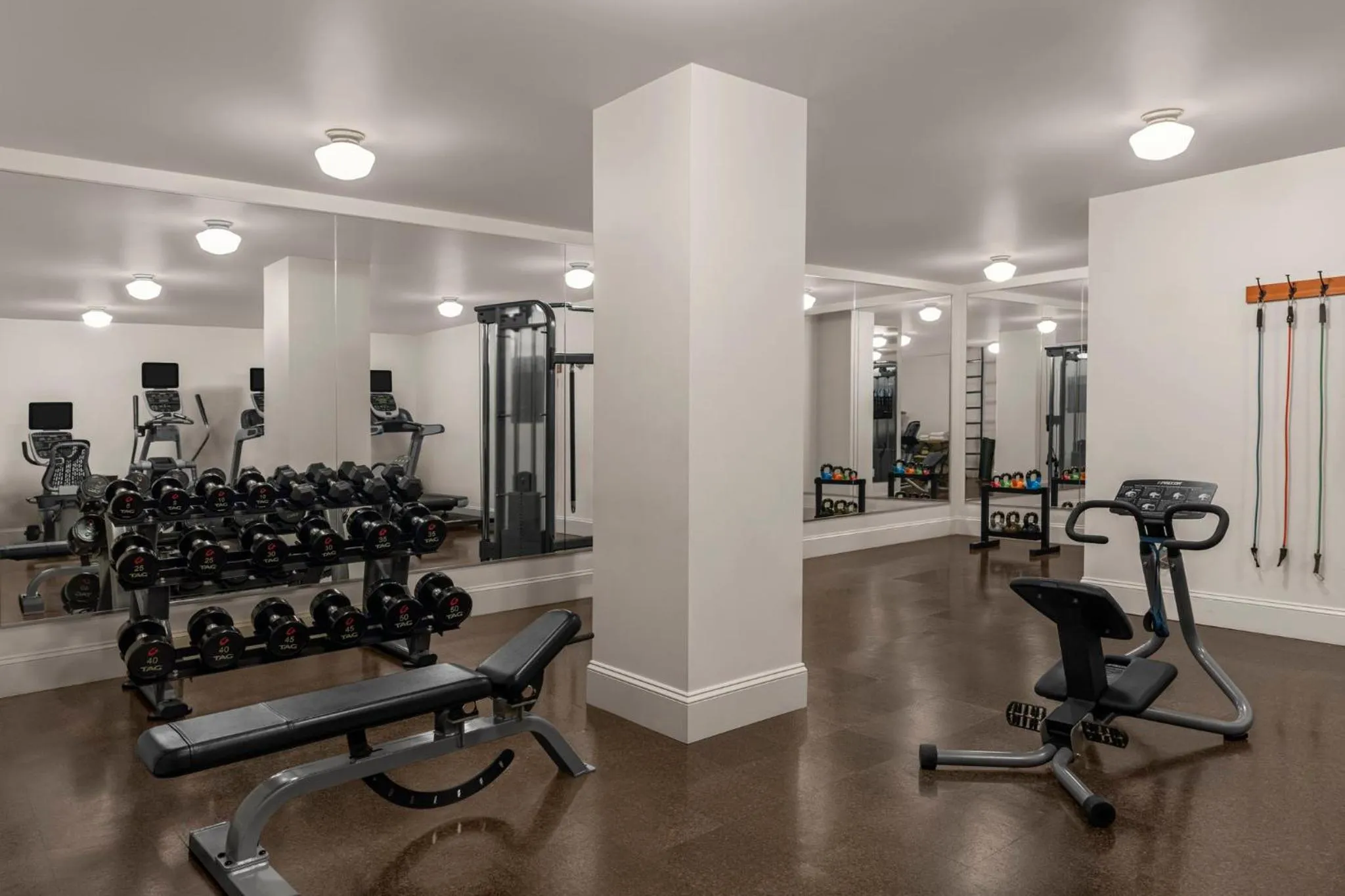 Fitness centre/facilities in Kimpton Palladian Hotel by IHG