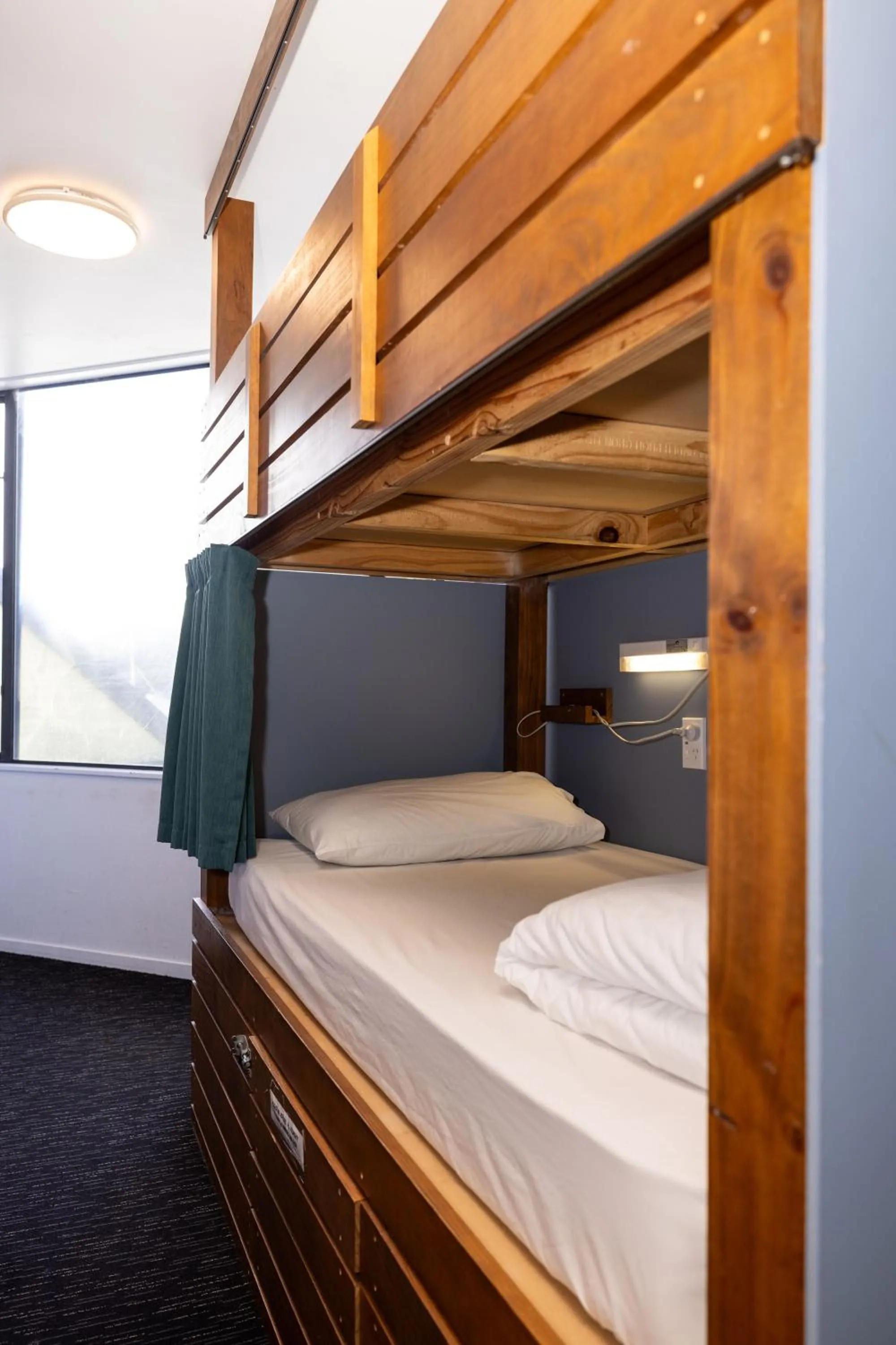 Bed in Haka House Bay of Islands