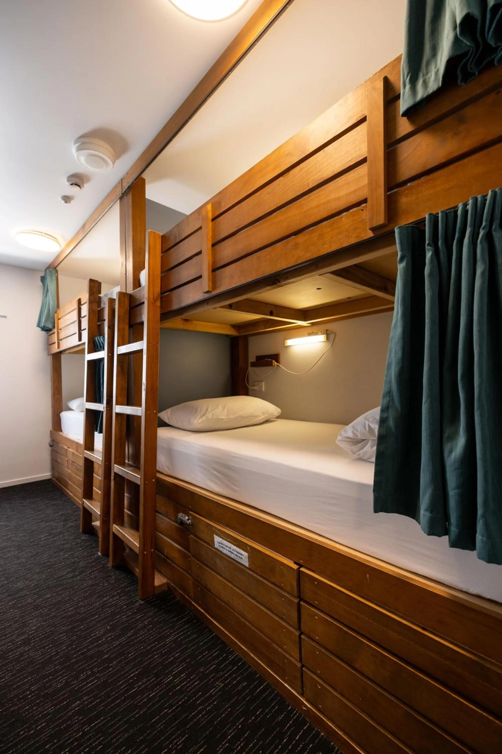 Bed in Haka House Bay of Islands