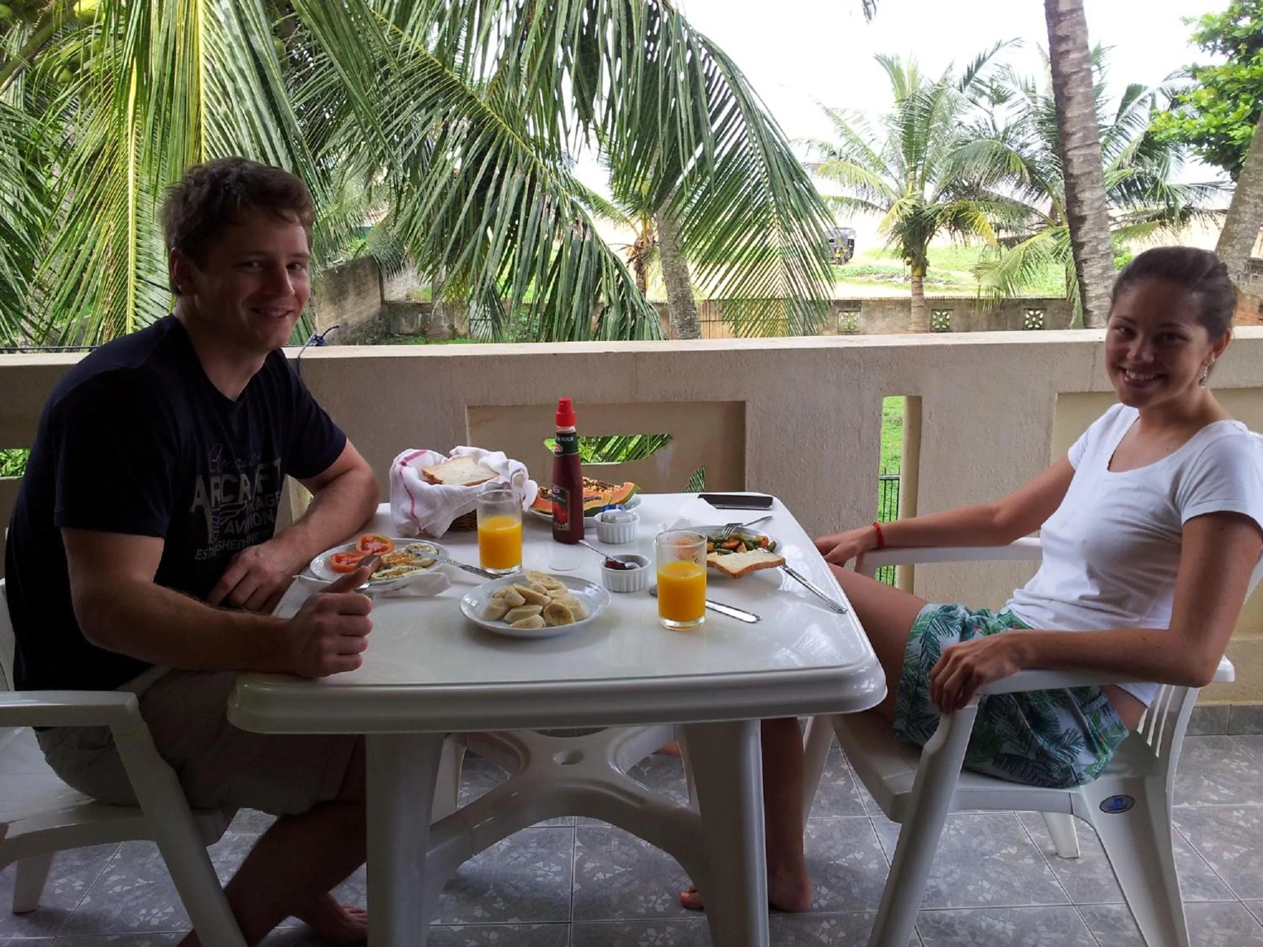 Balcony/Terrace in Janishi Residencies