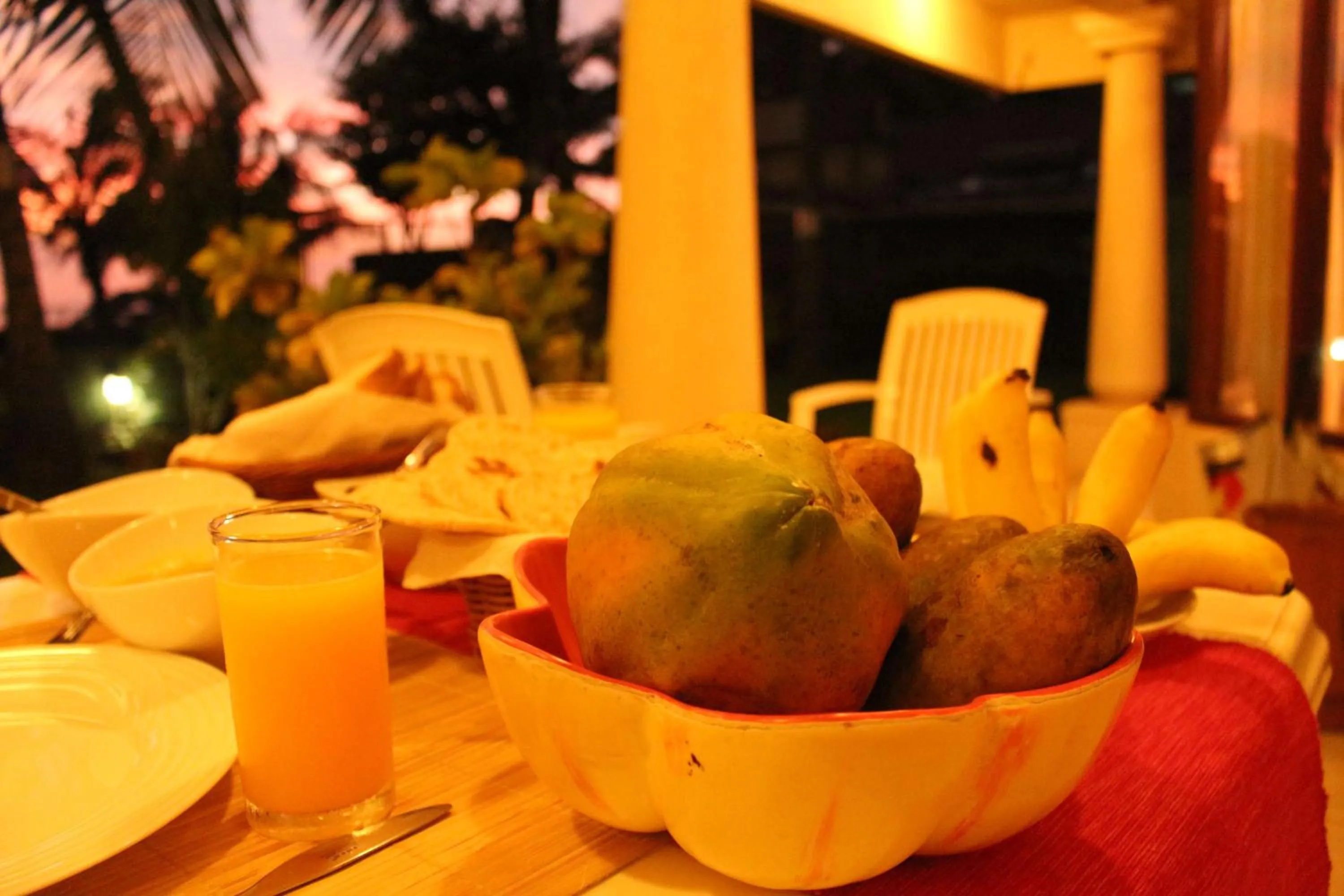 Food close-up in Janishi Residencies