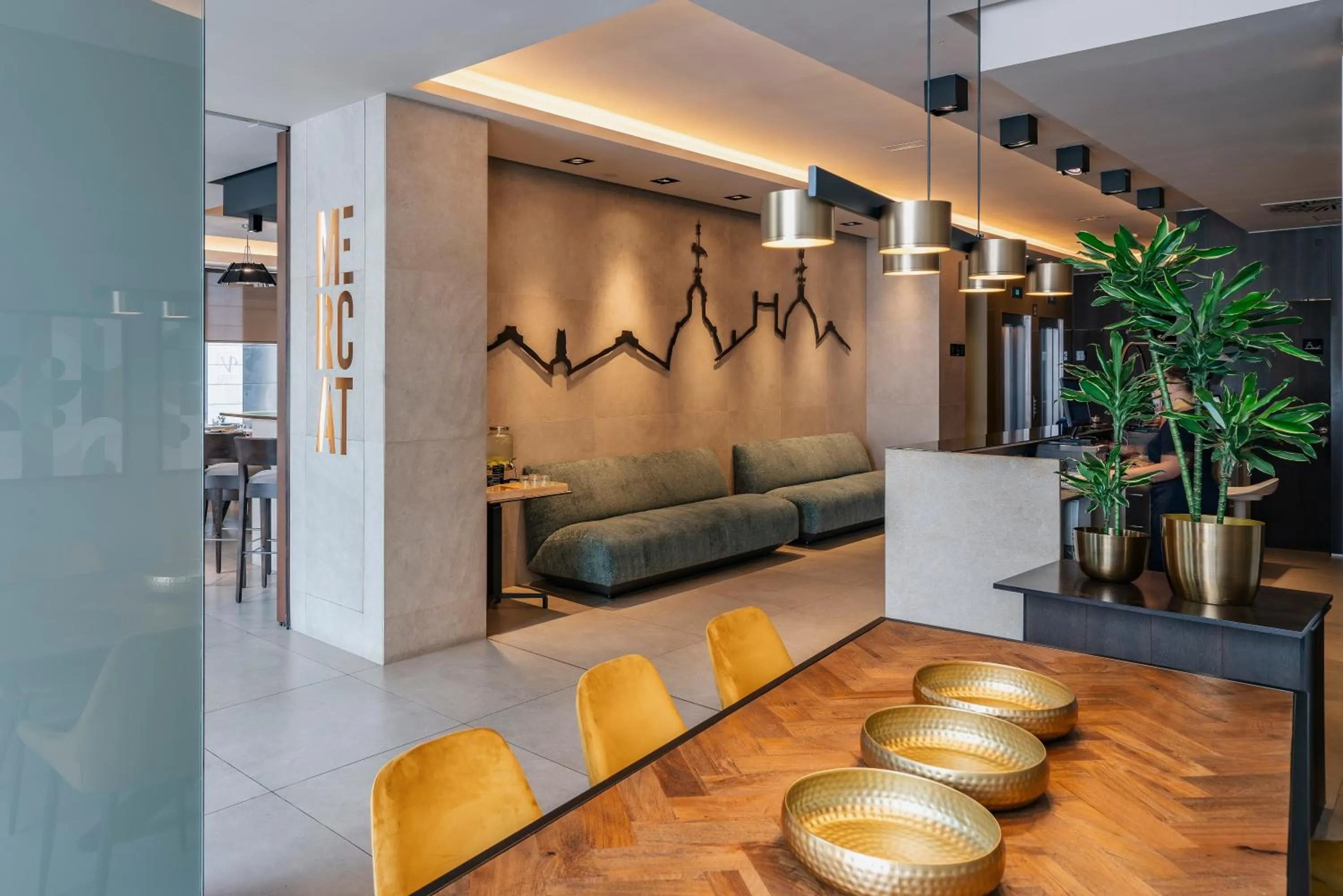 Lobby or reception in Vincci Mercat