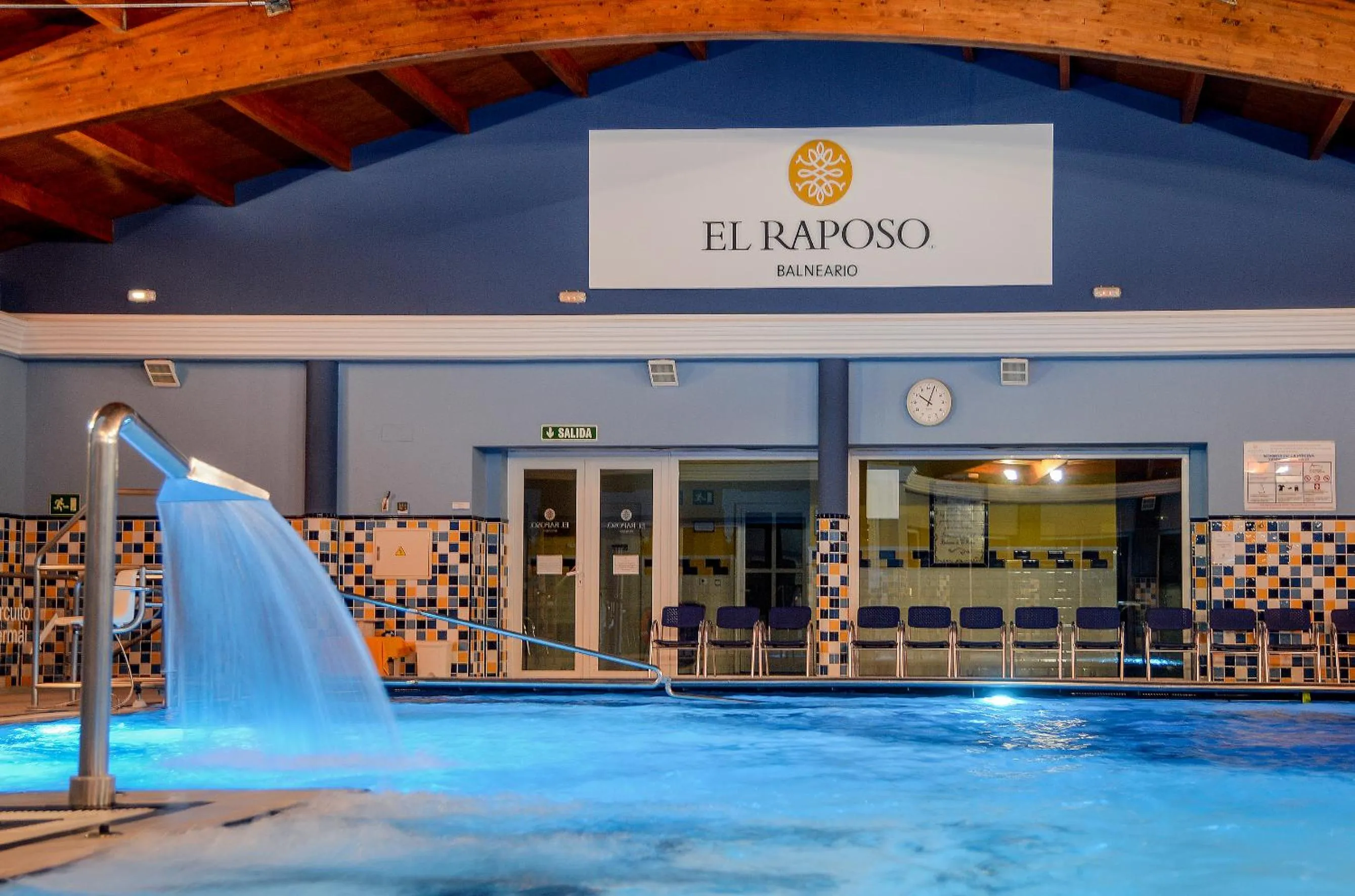 Hot Spring Bath in Hotel Balneario El Raposo