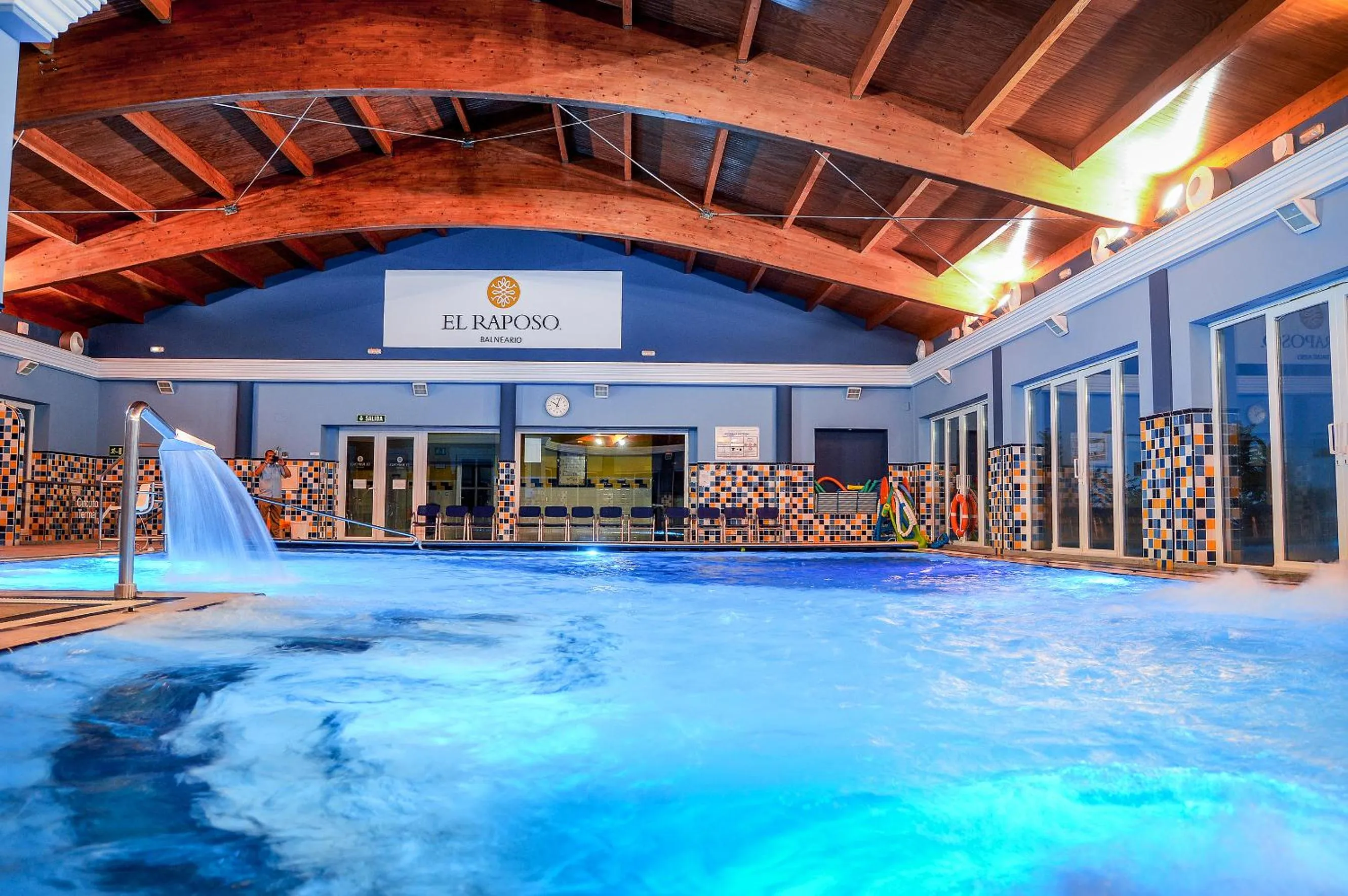 Hot Spring Bath in Hotel Balneario El Raposo