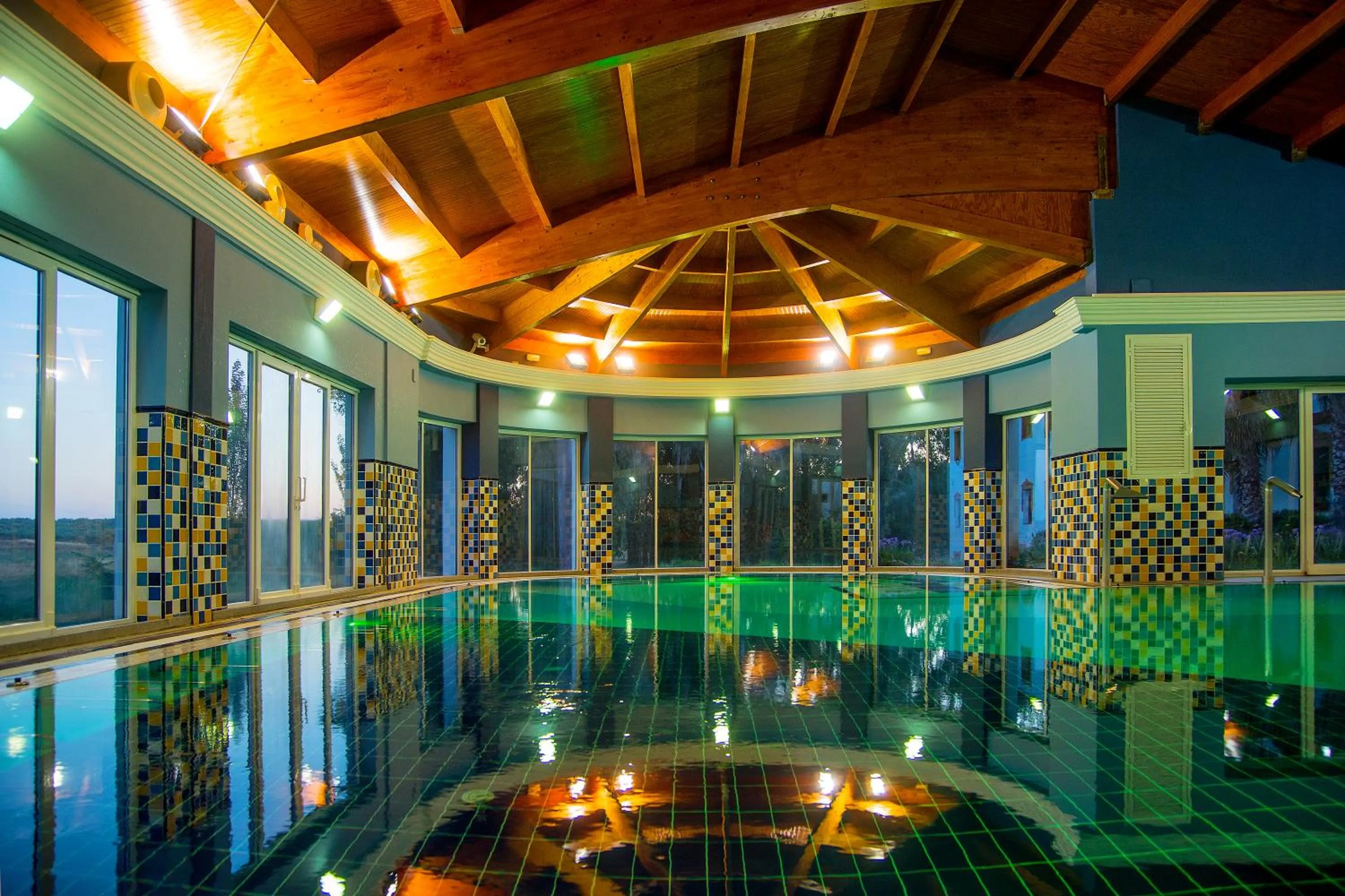 Hot Spring Bath in Hotel Balneario El Raposo