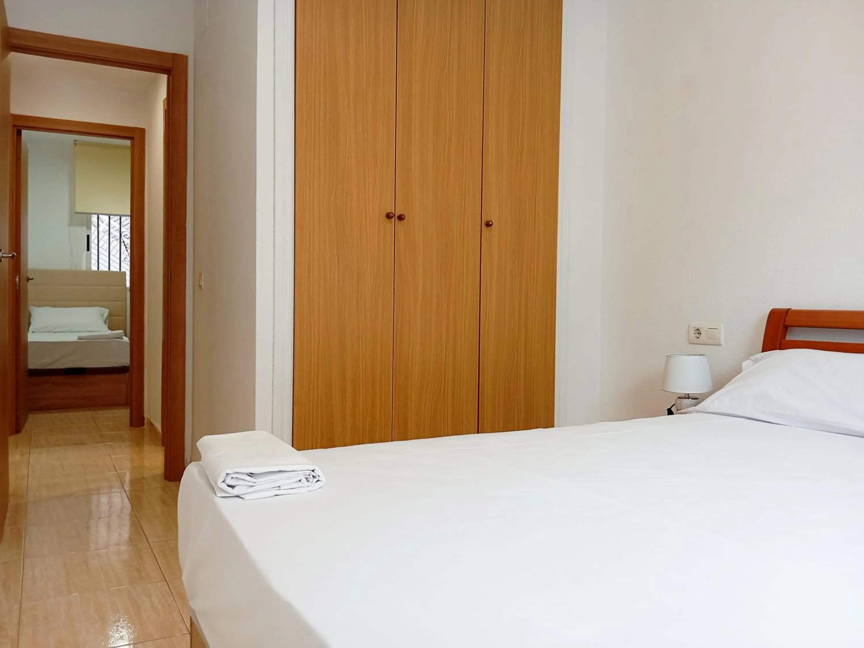 Bedroom, Bed in Apartamentos 3000 Marina D'Or