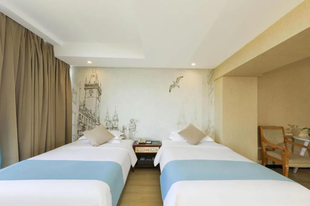 Bed in Changchun Garden Hotel