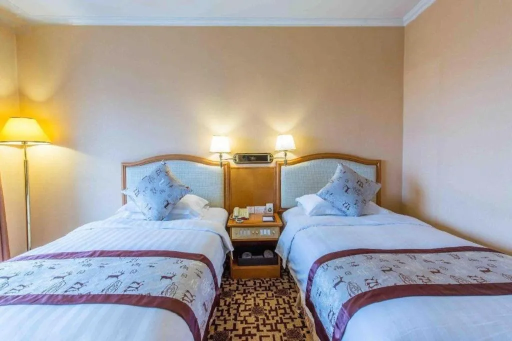 Bed in Changchun Garden Hotel