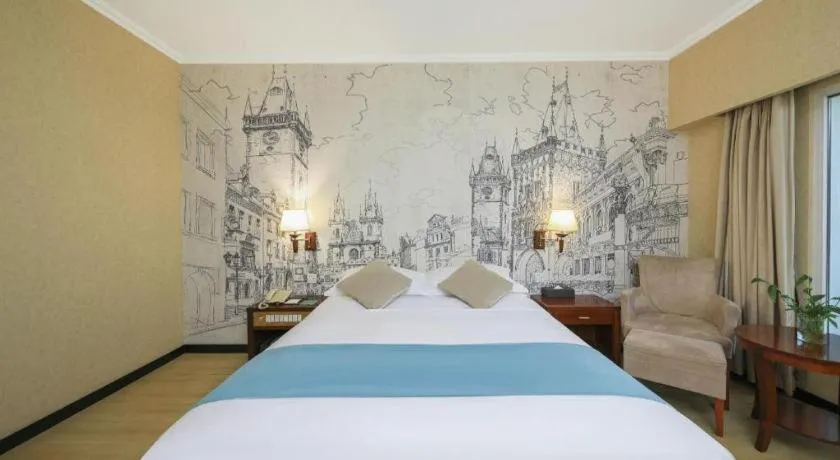 Bed in Changchun Garden Hotel