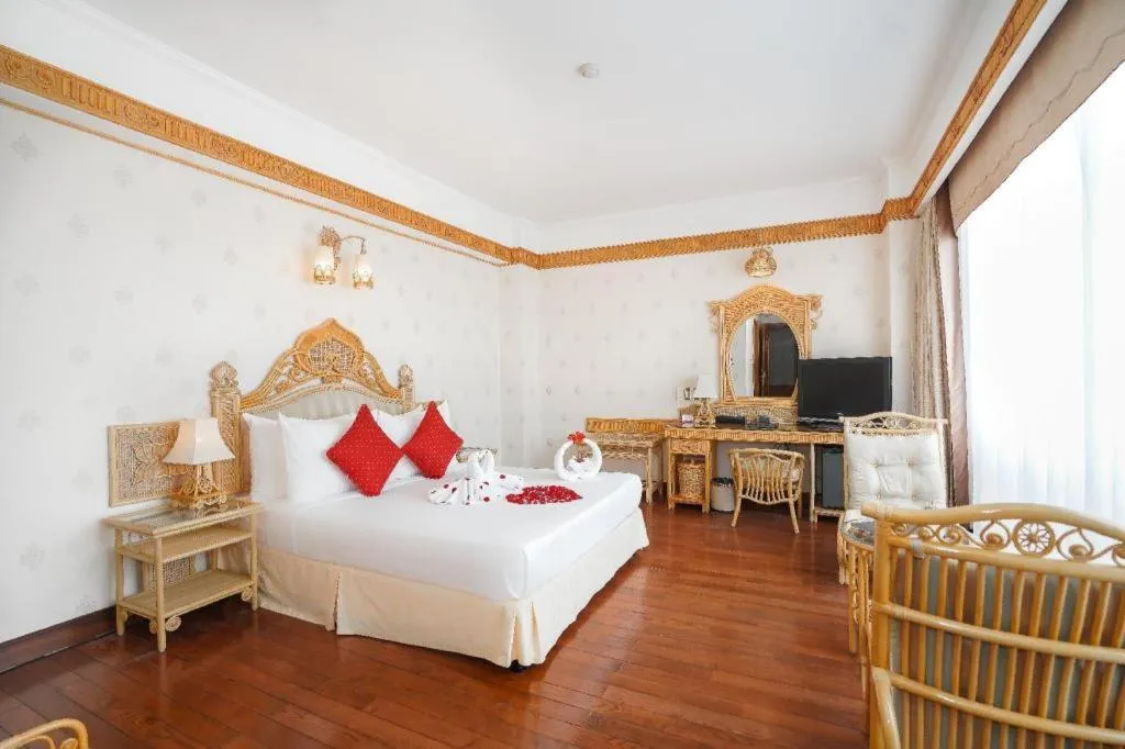 Bed in Senriver Hotel