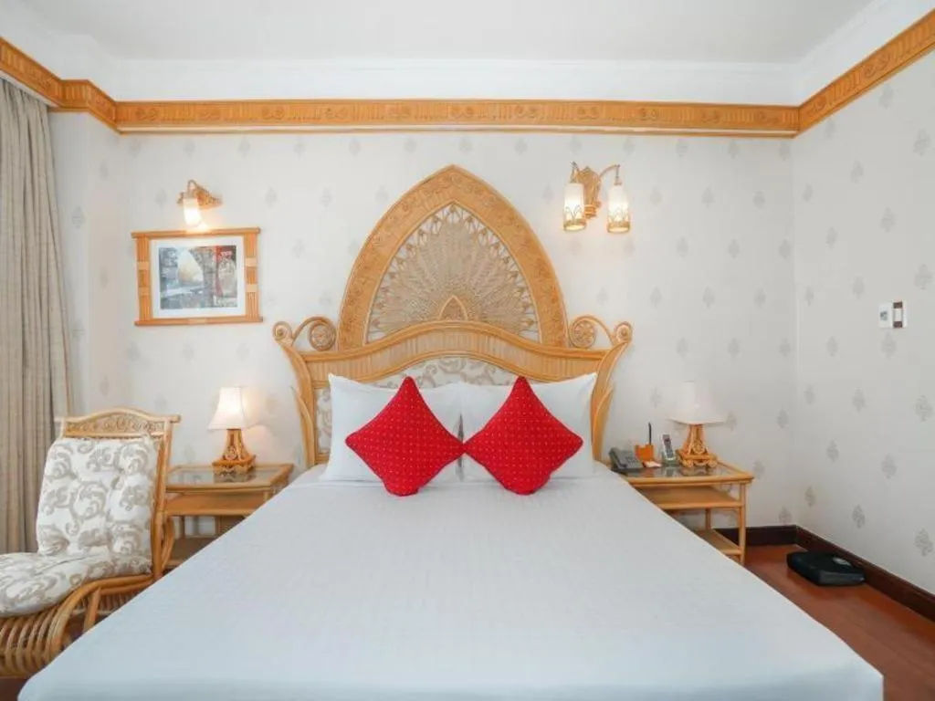 Bed in Senriver Hotel