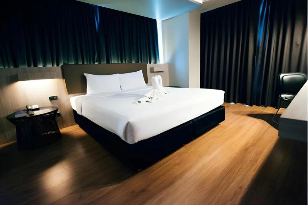 Bed in The Heritage Silom Hotel