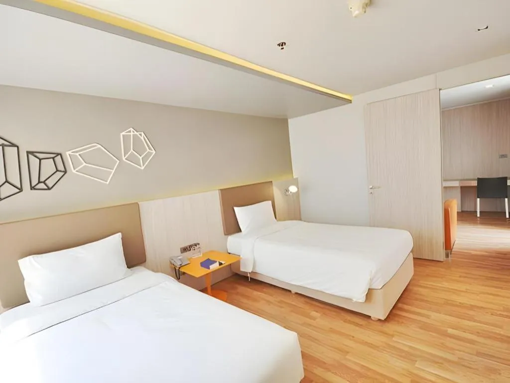 Bed in The Heritage Silom Hotel