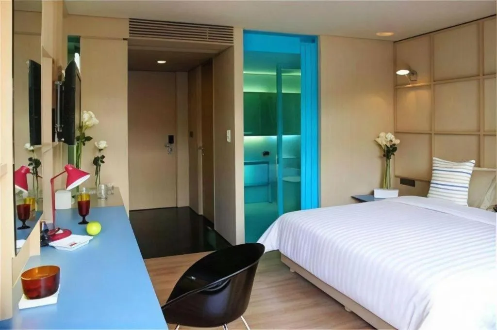 Bed in The Heritage Silom Hotel