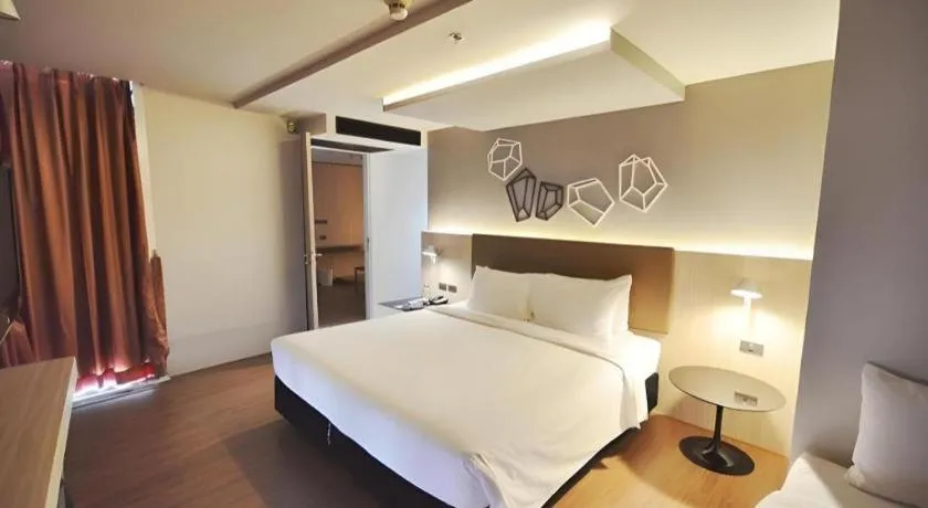 Bed in The Heritage Silom Hotel