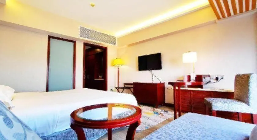 Bed in Starmoon Hotel