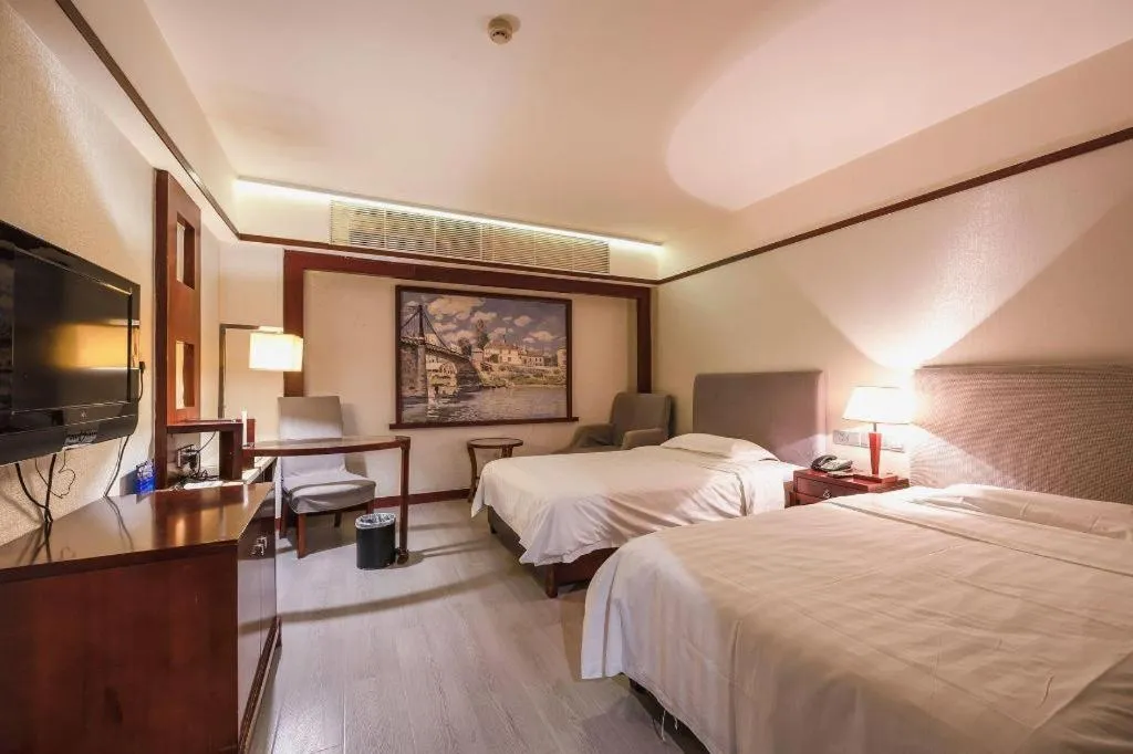 Bed in Starmoon Hotel